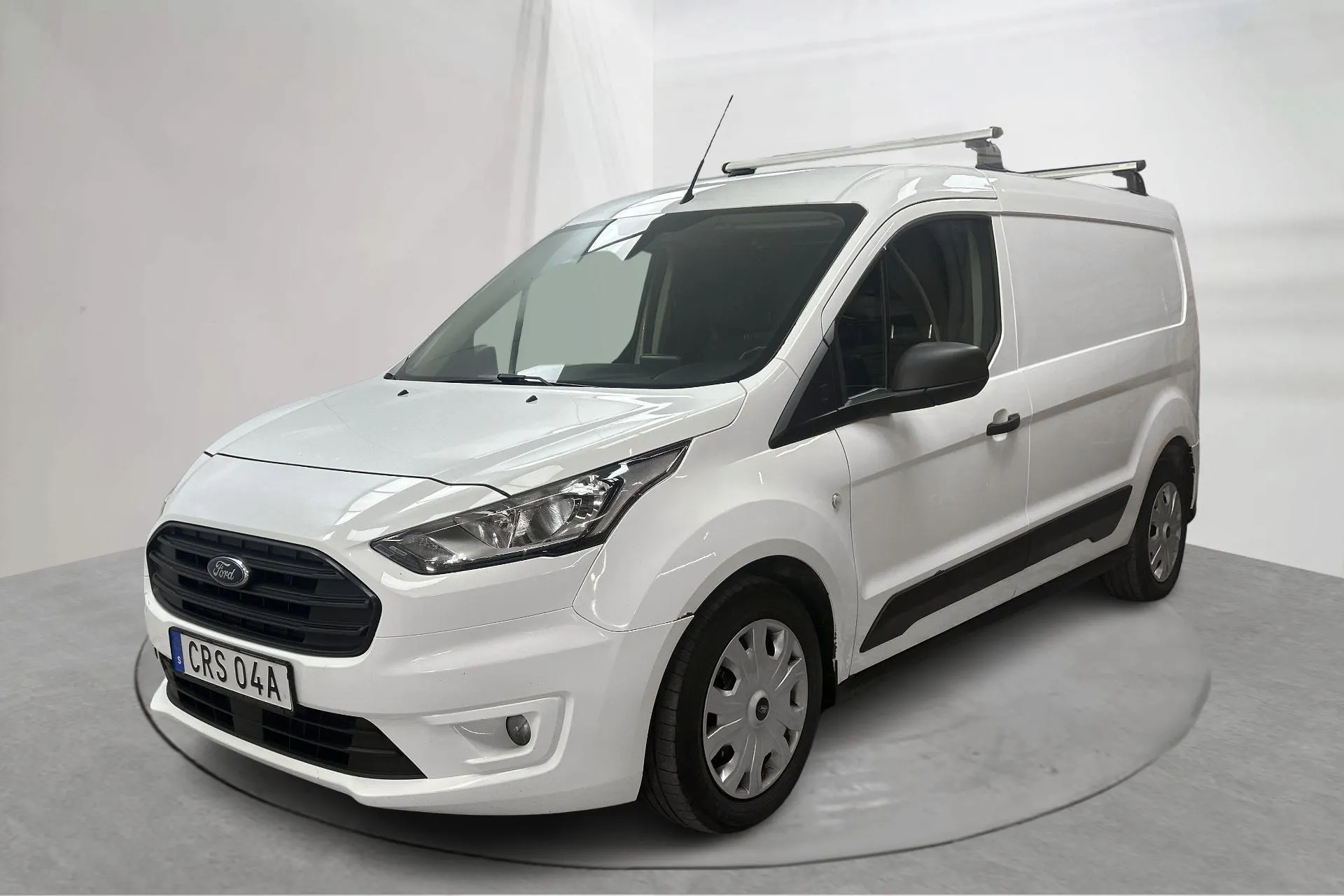 Presentation photo 1 of 15: Ford Transit Connect 1.5 EcoBlue (100hk) - 122 780 km - Manual - white - 2020