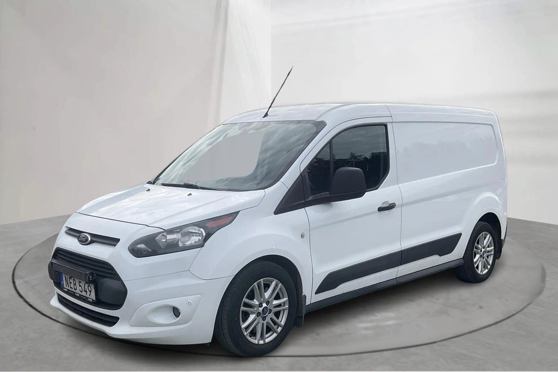 Presentation photo 1 of 13: Ford Transit Connect 1.5 TDCi (120hk) - 208 020 km - Automatic - white - 2016