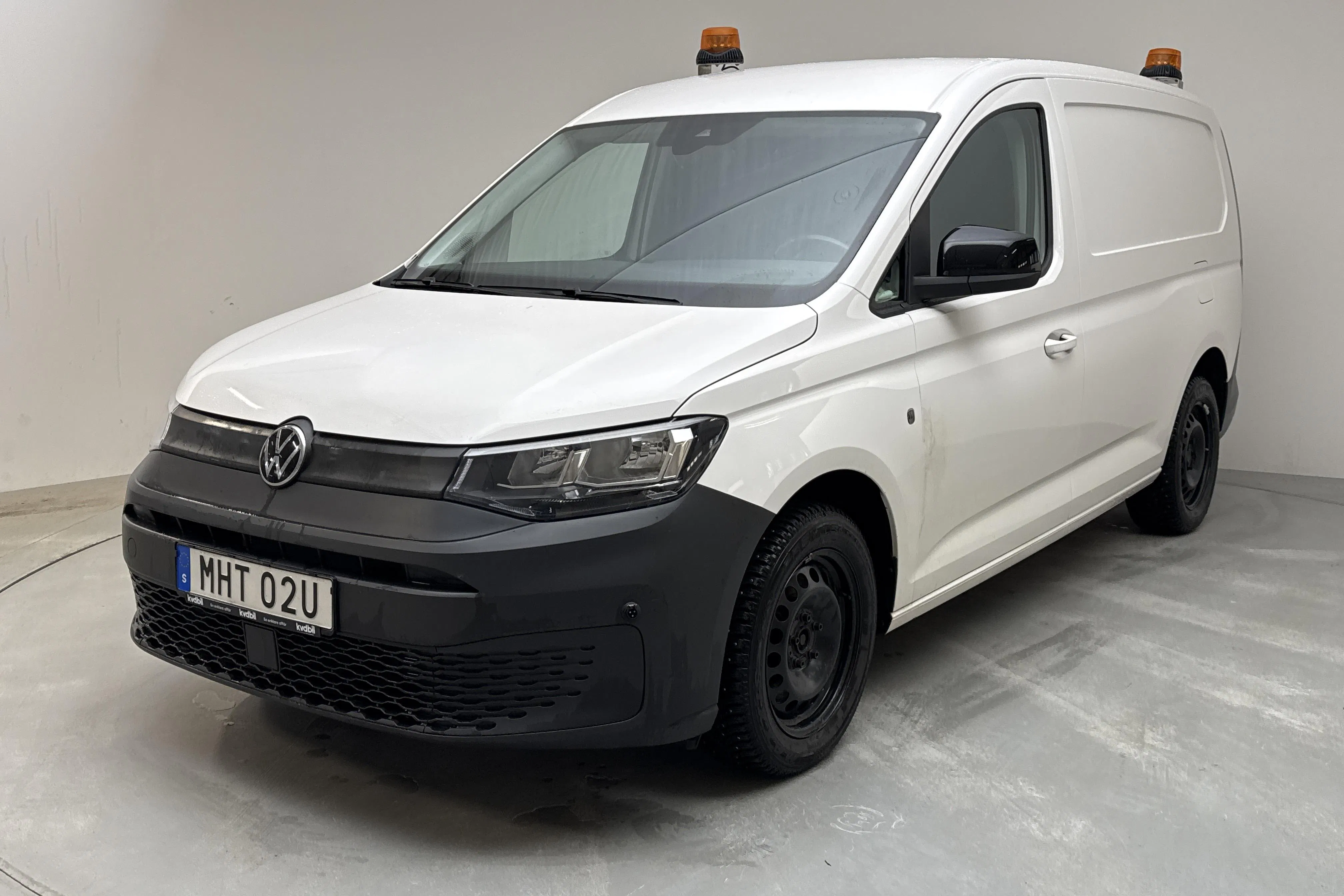 Presentation photo 1 of 11: VW Caddy Cargo Maxi 2.0 TDI Skåp (122hk) - 86 400 km - Automatic - white - 2021