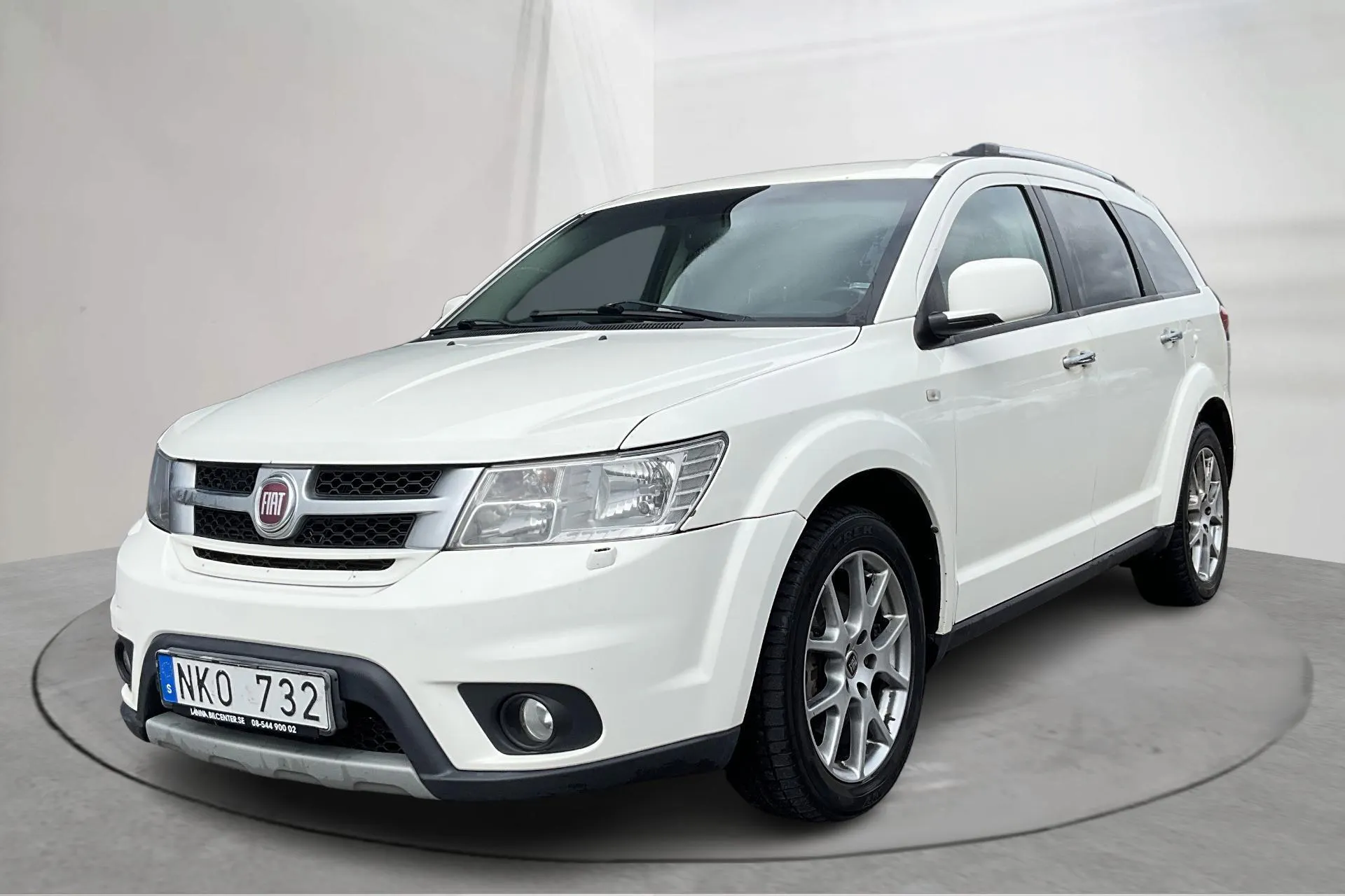 Presentation photo 1 of 20: Fiat Freemont 2.0 Multijet AWD (170hk) - 249 850 km - Automatic - white - 2014