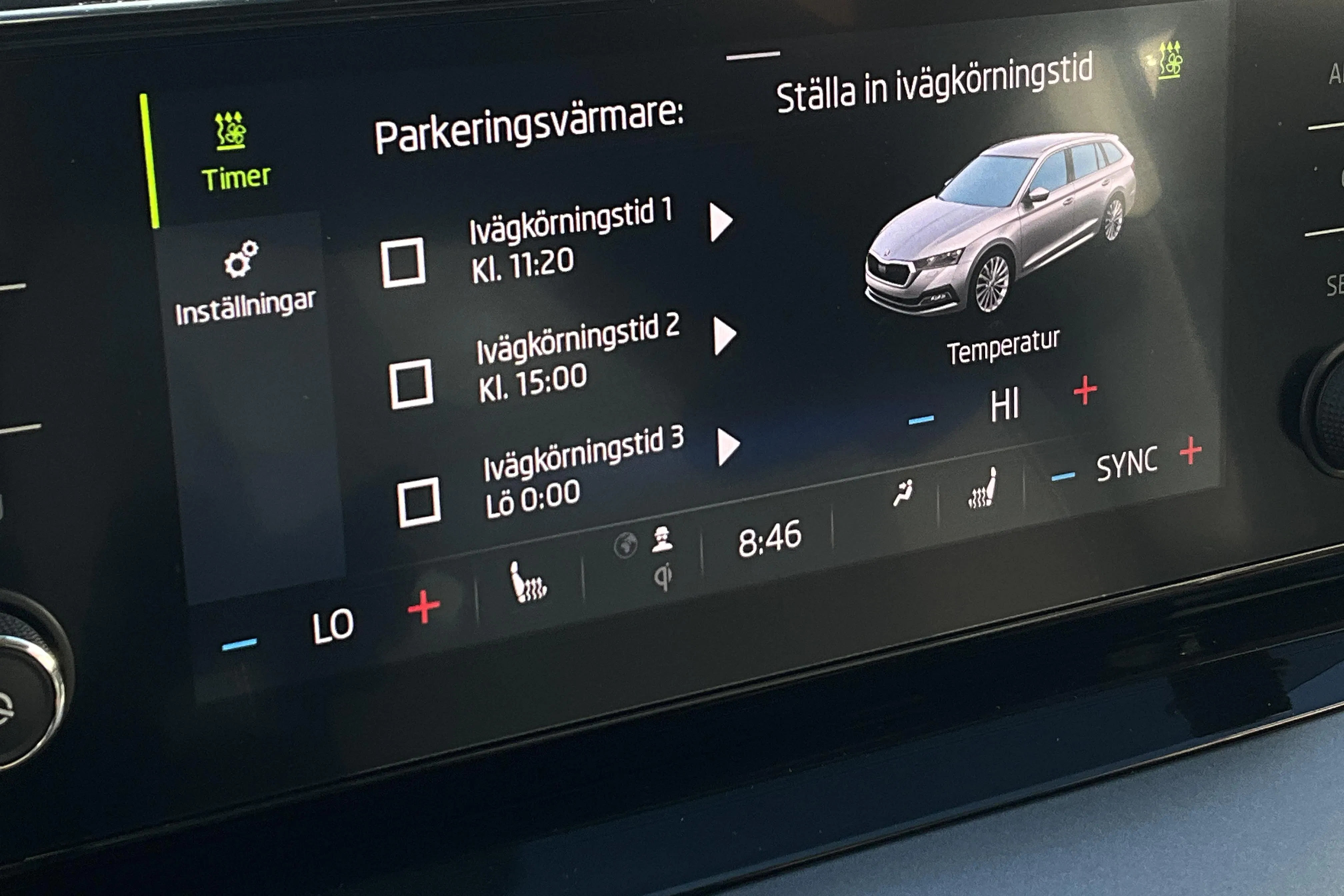 Presentation photo 19 of 19: Skoda Octavia G-TEC 1.5 TSI Combi (130hk) - 91 550 km - Automatic - white - 2022