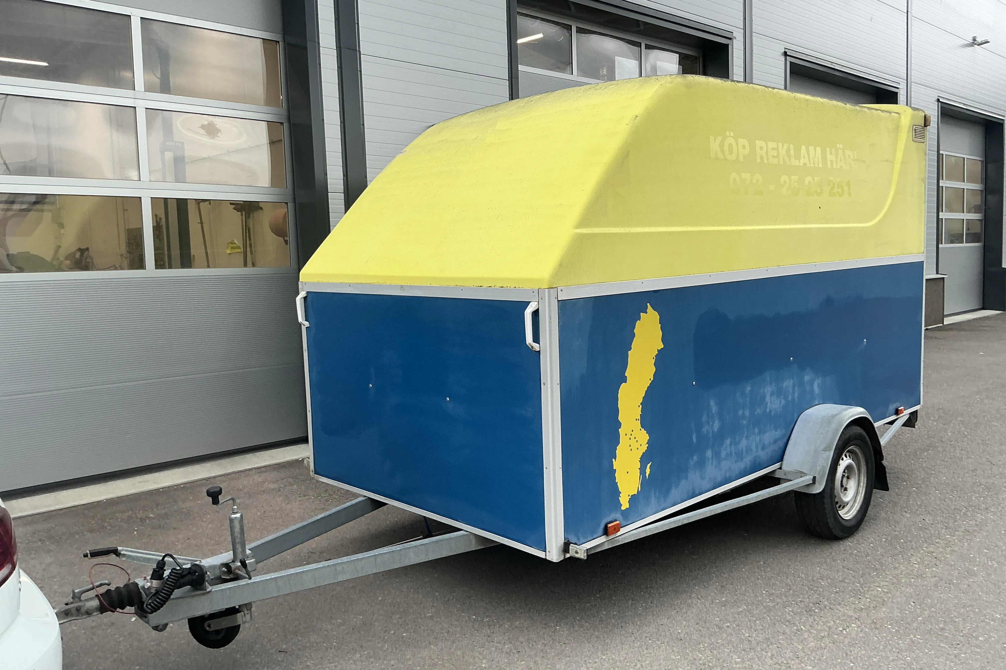 Presentation photo 1 of 8: REKO Trailer FCT 2413L Skåpsläpvagn Släpvagn - 0 km - 2014