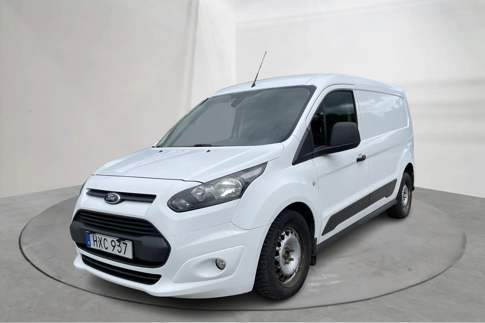 Presentation photo 1 of 17: Ford Transit Connect 1.6 TDCi (95hk) - 255 630 km - Manual - white - 2015