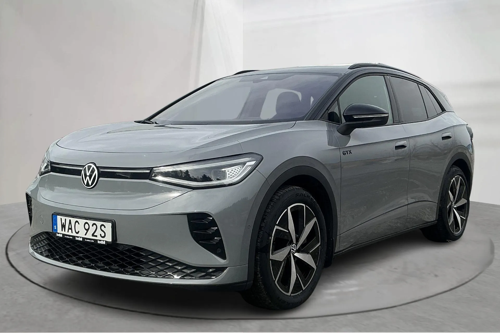 Presentationsfoto 1 av 14: VW ID.4 GTX 77kWh AWD (299hk) - 5 785 mil - Automat - grå - 2023