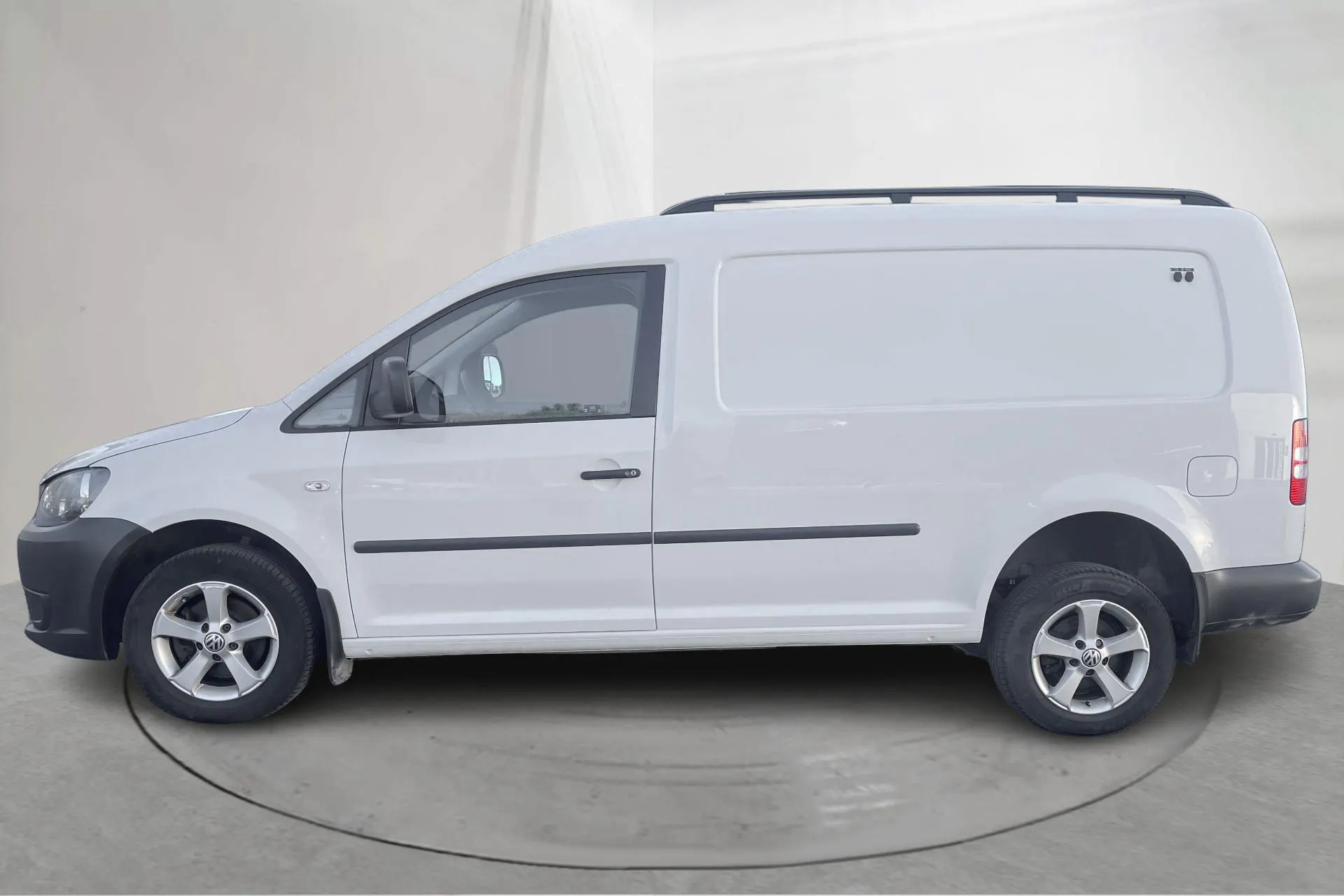 Präsentationsfoto 2 von 14: VW Caddy 2.0 TDI Maxi Skåp 4-motion (110hk) - 440 480 Kilometer - Handbuch - Weiß - 2011