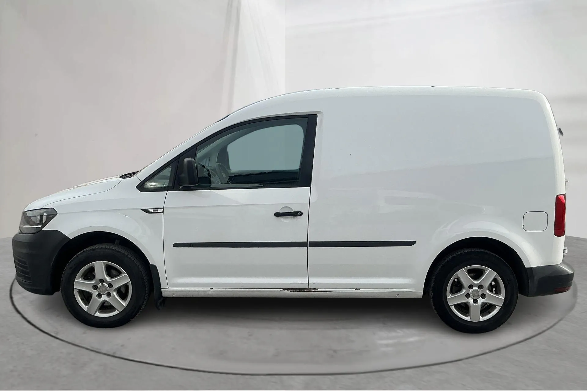Presentation photo 2 of 14: VW Caddy 1.6 TDI Skåp (75hk) - 181 910 km - Manual - white - 2016