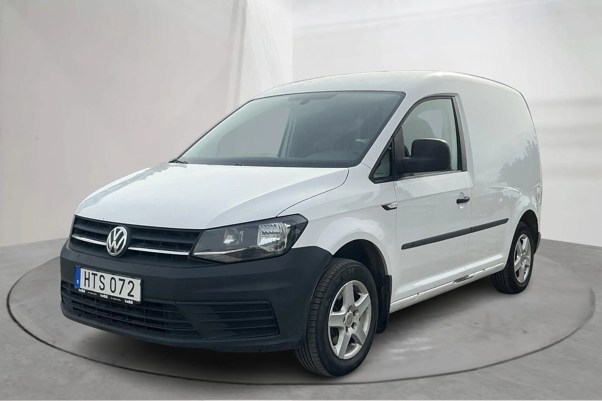 Presentation photo 1 of 14: VW Caddy 1.6 TDI Skåp (75hk) - 181 910 km - Manual - white - 2016