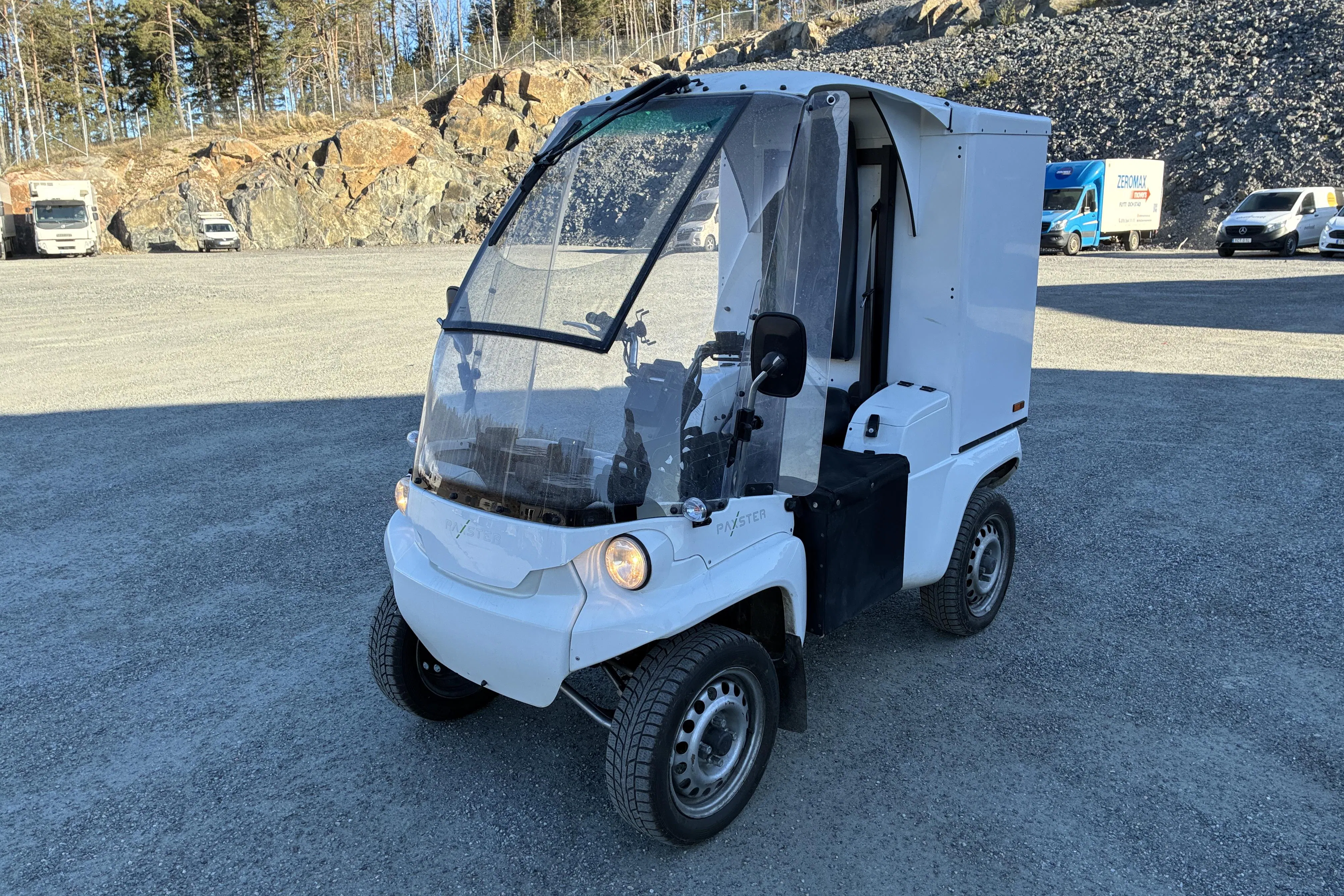 Presentationsfoto 1 av 63: PAXSTER EDV 1601 - 21 432 km - vit - 2018