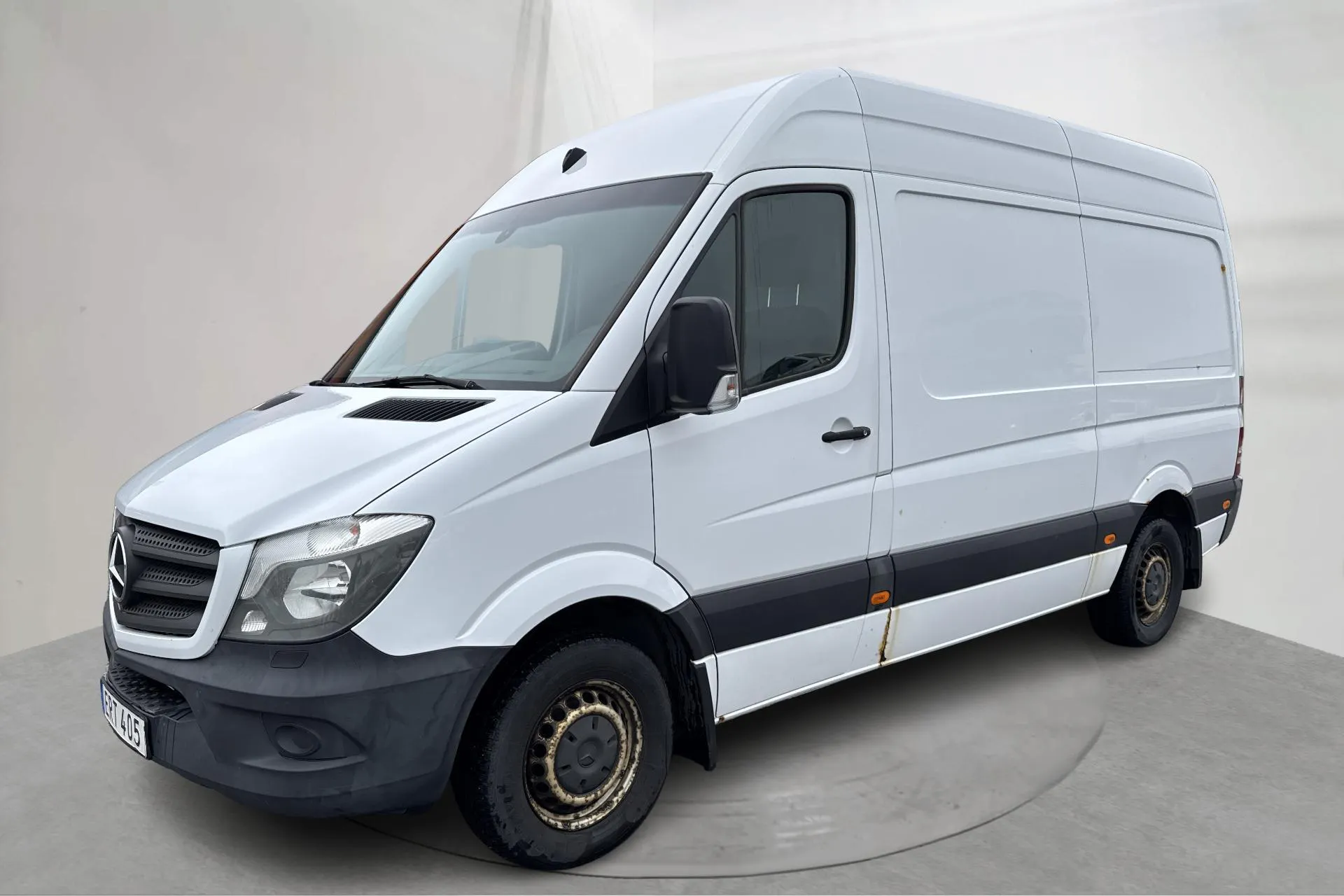 Presentationsfoto 1 av 12: Mercedes Sprinter 316 CDI (163hk) - 19 702 mil - Automat - vit - 2017