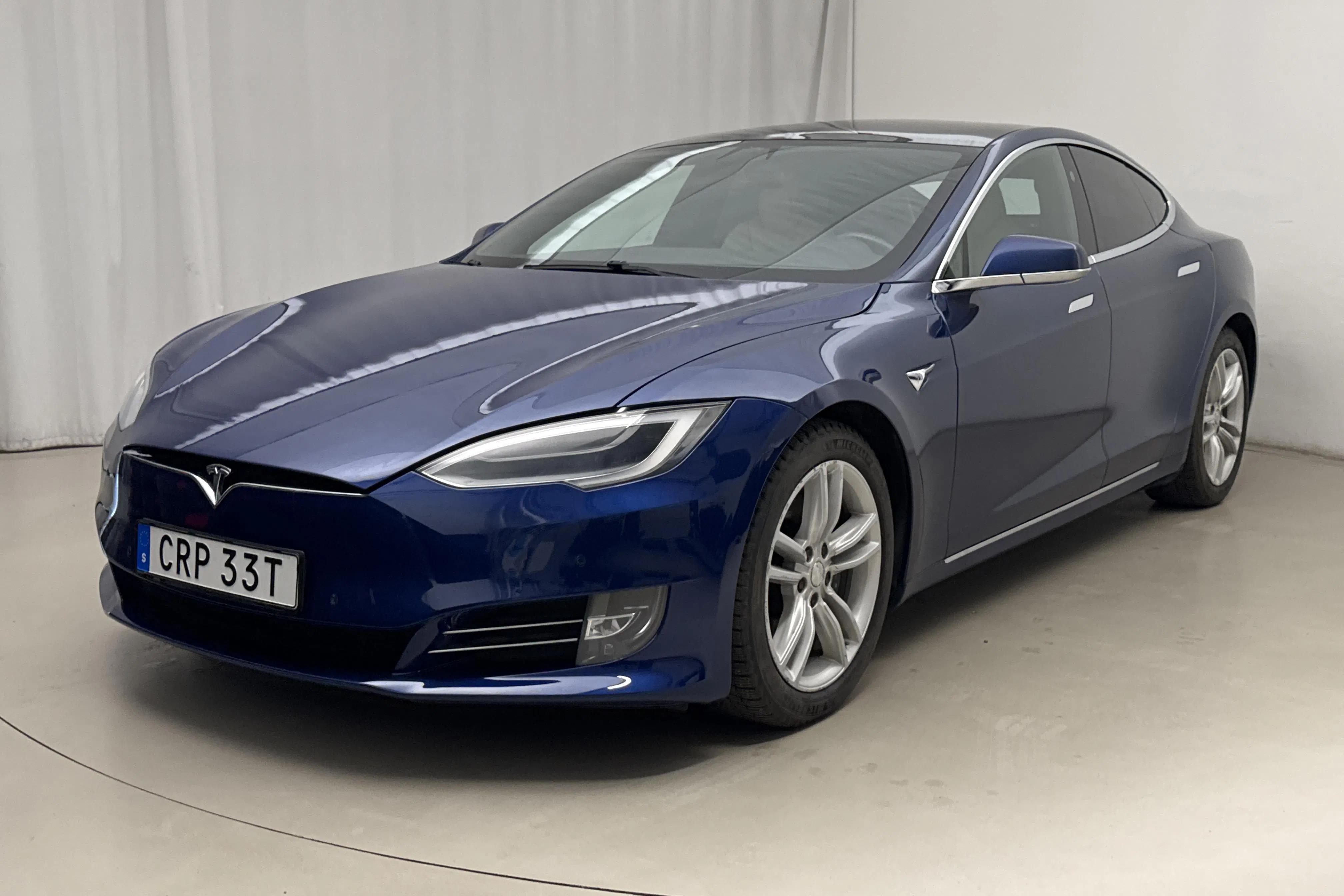 Presentationsfoto 1 av 19: Tesla Model S Dual Motor Long Range AWD - 17 929 mil - Automat - blå - 2021