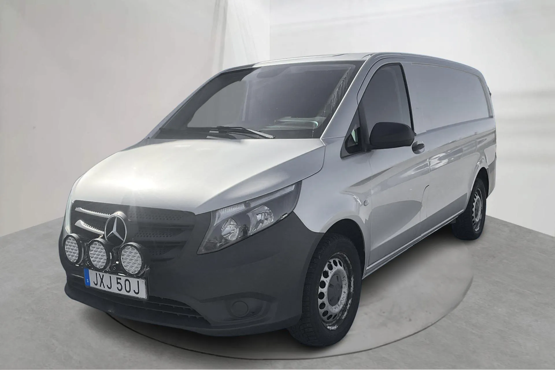Presentation photo 1 of 14: Mercedes Vito 116 CDI 4MATIC W640 (163hk) - 162 830 km - Automatic - silver - 2019