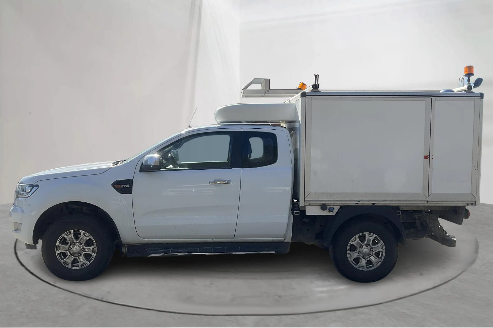 Presentationsfoto 2 av 14: Ford Ranger 2.2 TDCi 4WD (160hk) - 23 734 mil - Manuell - vit - 2018