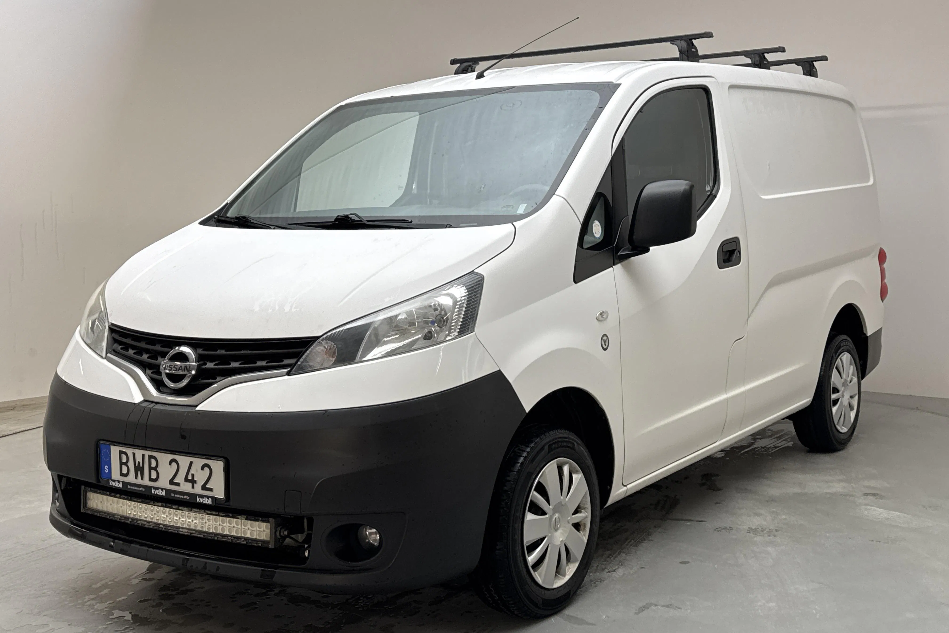 Presentation photo 1 of 13: Nissan NV200 1.5 dCi Skåp (90hk) - 105 090 km - Manual - white - 2015