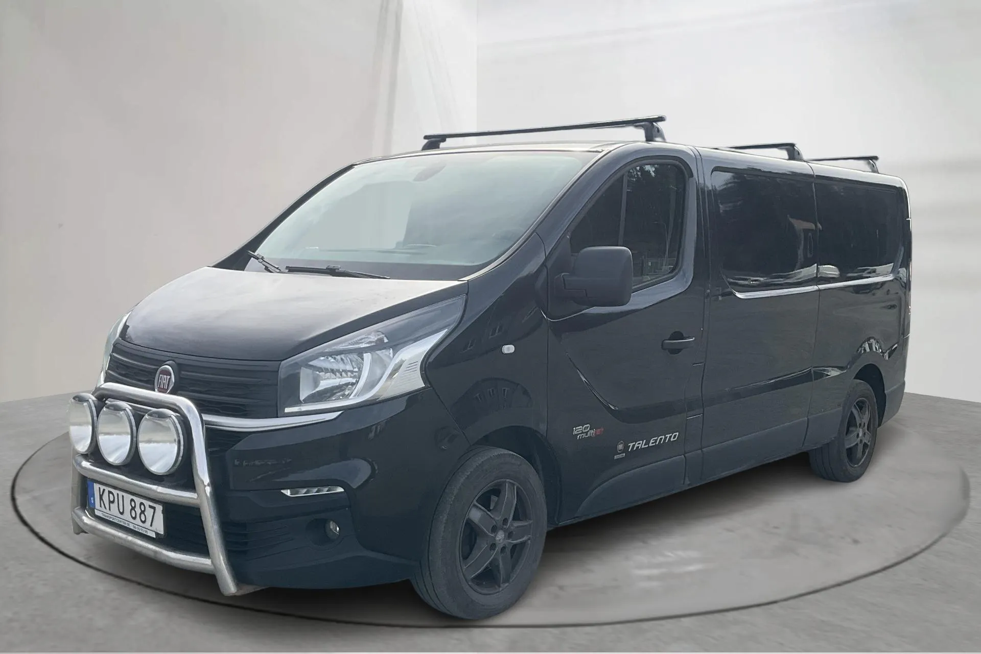 Presentationsfoto 1 av 12: Fiat Talento 1.6 MultiJet Skåp (120hk) - 13 110 mil - Manuell - svart - 2016