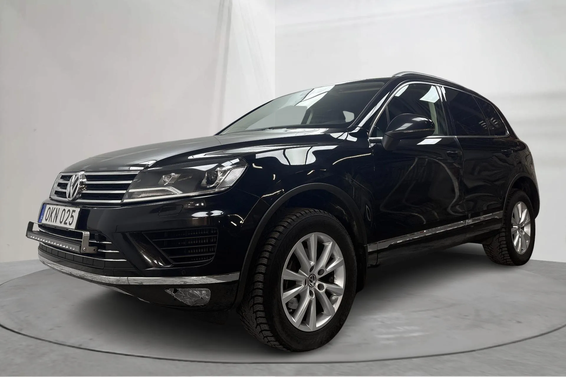 Presentation photo 1 of 15: VW Touareg 3.0 TDI BlueMotion Technology (204hk) - 262 260 km - Automatic - black - 2017