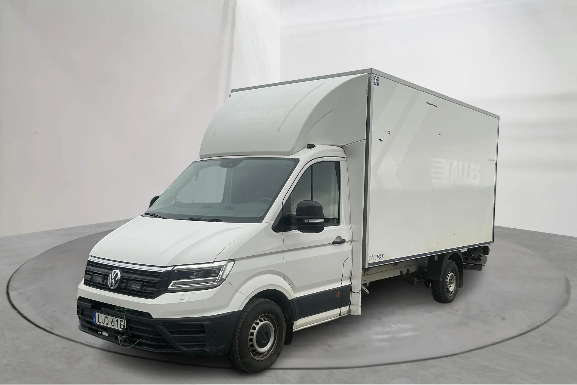 Presentation photo 1 of 14: VW Crafter 35 2.0 TDI Volymskåp (177hk) - 290 940 km - Automatic - white - 2019