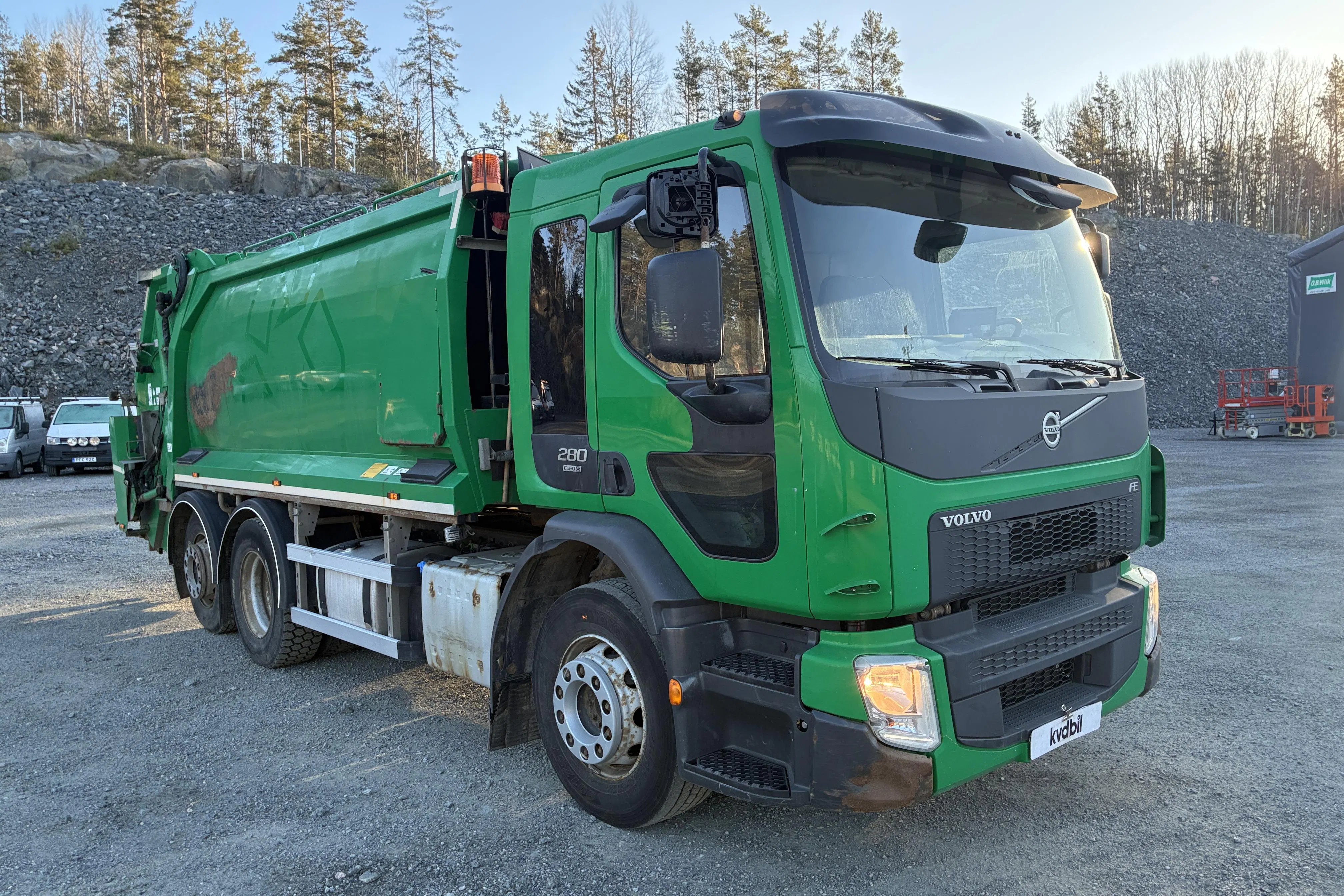 Presentationsfoto 2 av 134: VOLVO FE280 - 380 268 km - Automat - grön - 2014