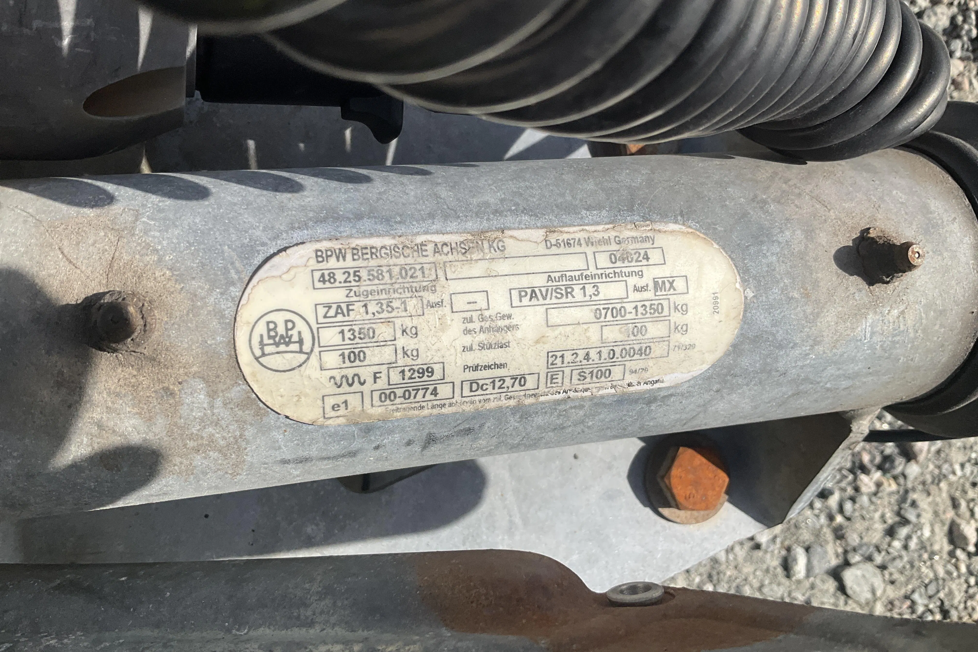 Presentationsfoto 8 av 8: SävsjöSläpet SSEL 1000-N Kåpsläpvagn Släpvagn - 0 km - grå - 2004