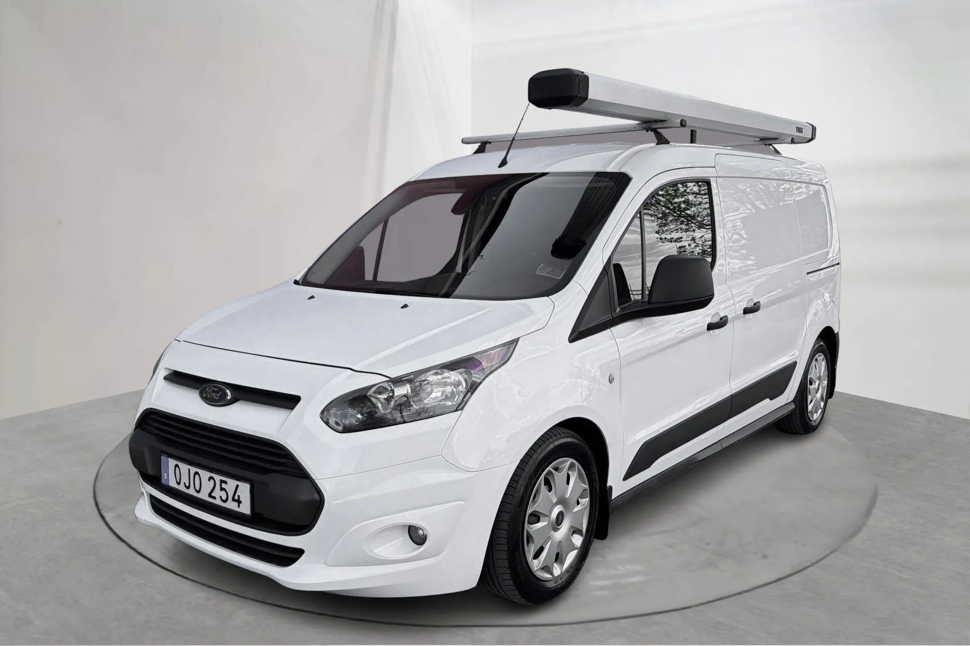 Presentationsfoto 1 av 14: Ford Transit Connect 1.5 TDCi (120hk) - 15 882 mil - Automat - vit - 2017