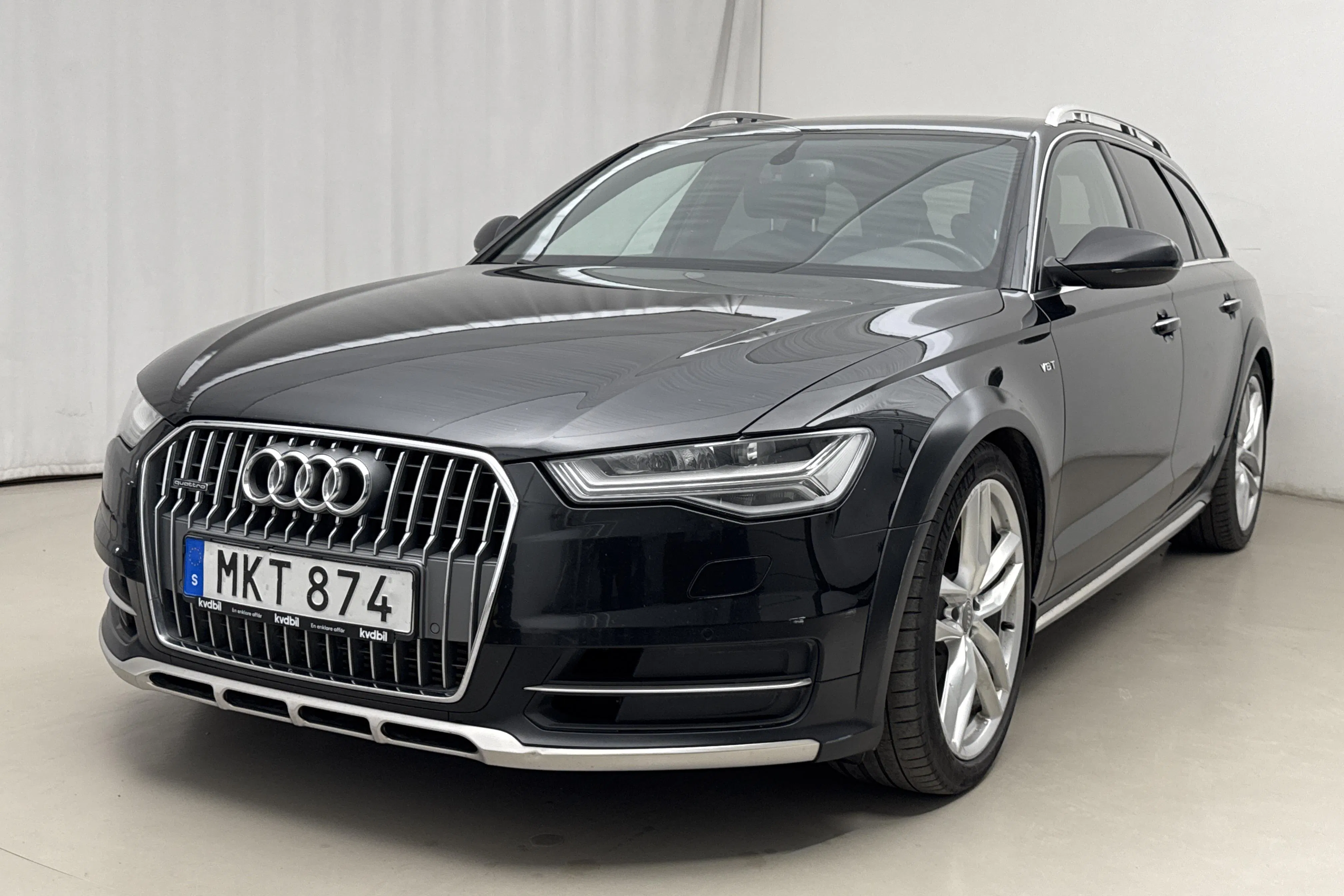 Presentation photo 1 of 17: Audi A6 Allroad 3.0 TDI quattro (218hk) - 175 200 km - Automatic - black - 2015