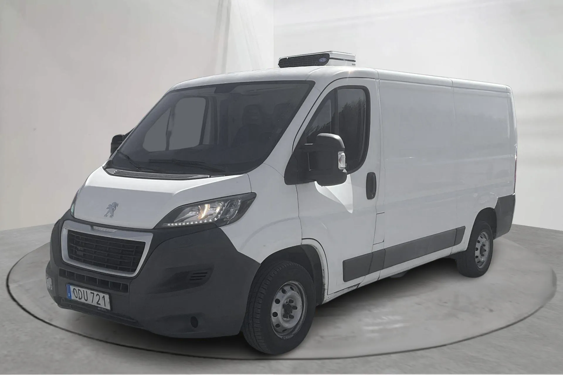 Presentationsfoto 1 av 17: Peugeot Boxer 2.0 HDI BlueHDi Skåp (130hk) - 32 783 mil - Manuell - vit - 2016