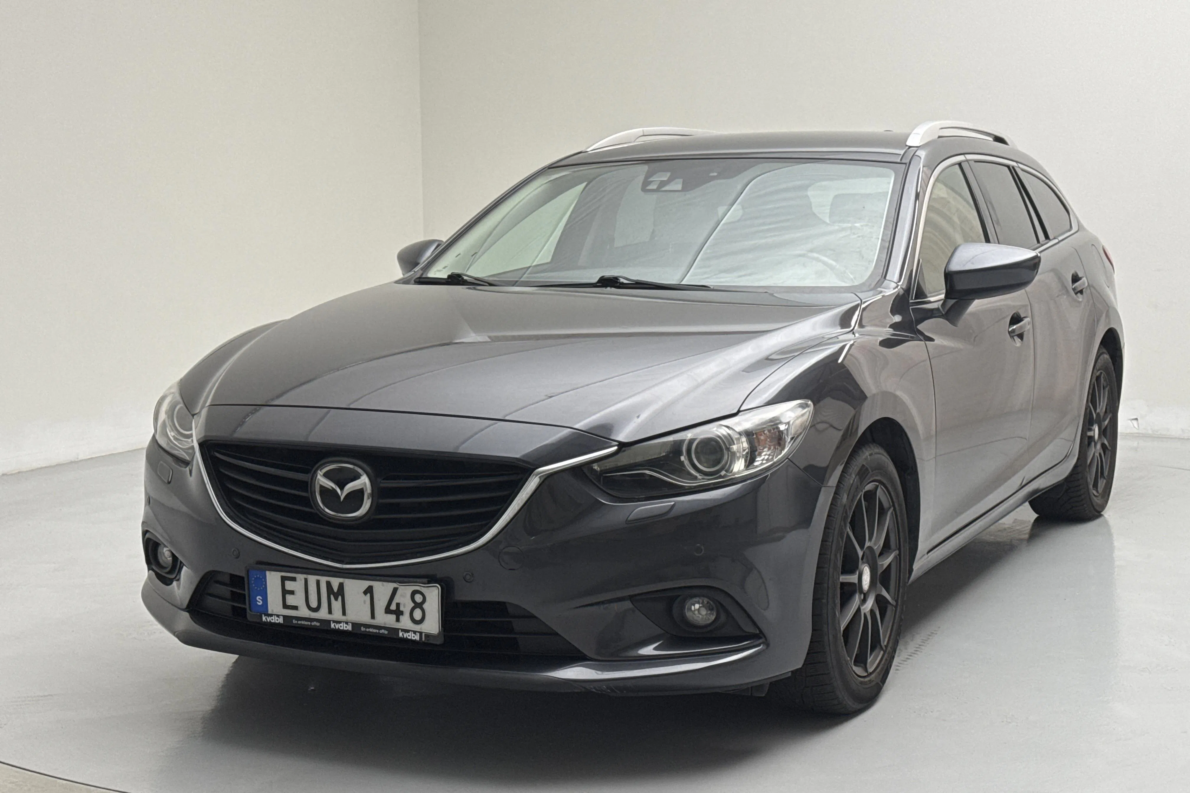 Presentation photo 1 of 13: Mazda 6 2.5 Kombi (192hk) - 144 740 km - Automatic - gray - 2013