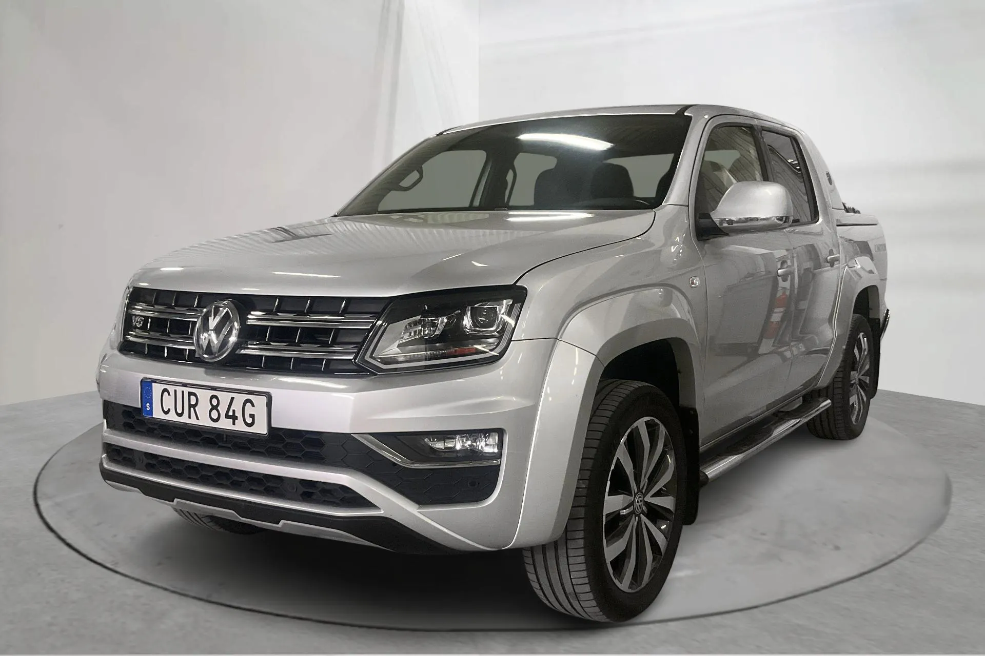 Presentationsfoto 1 av 17: VW Amarok 3.0 TDI 4motion (258hk) - 17 198 mil - Automat - silver - 2019