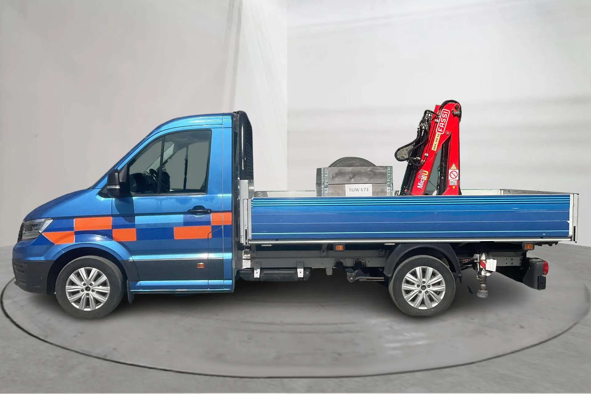 Presentationsfoto 2 av 12: VW Crafter 35 2.0 TDI Chassi (177hk) - 197 192 km - Automat - vit - 2019