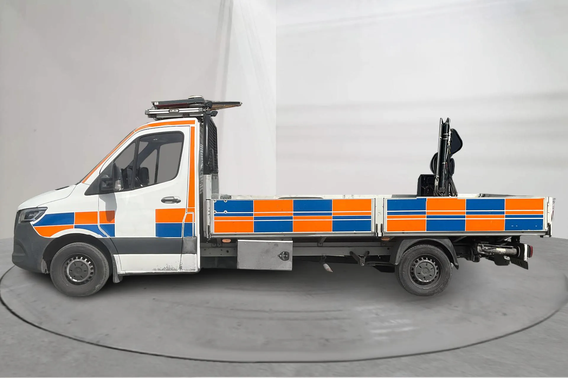Presentationsfoto 2 av 17: Mercedes Sprinter 316 CDI RWD (163hk) - 18 469 mil - Automat - vit - 2019