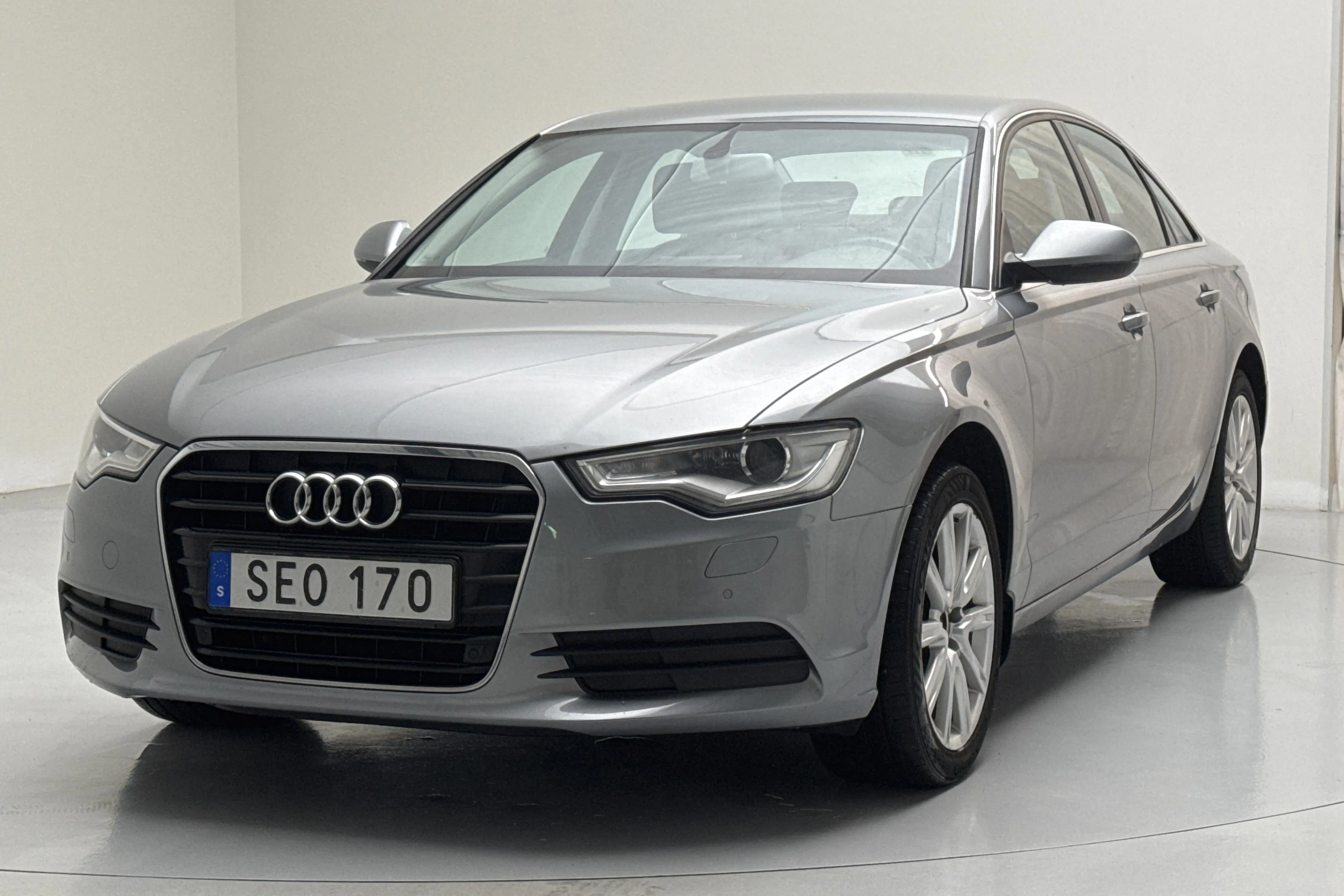 Presentationsfoto 1 av 12: Audi A6 2.0 TDI Ultra (190hk) - 23 492 mil - Automat - grå - 2014