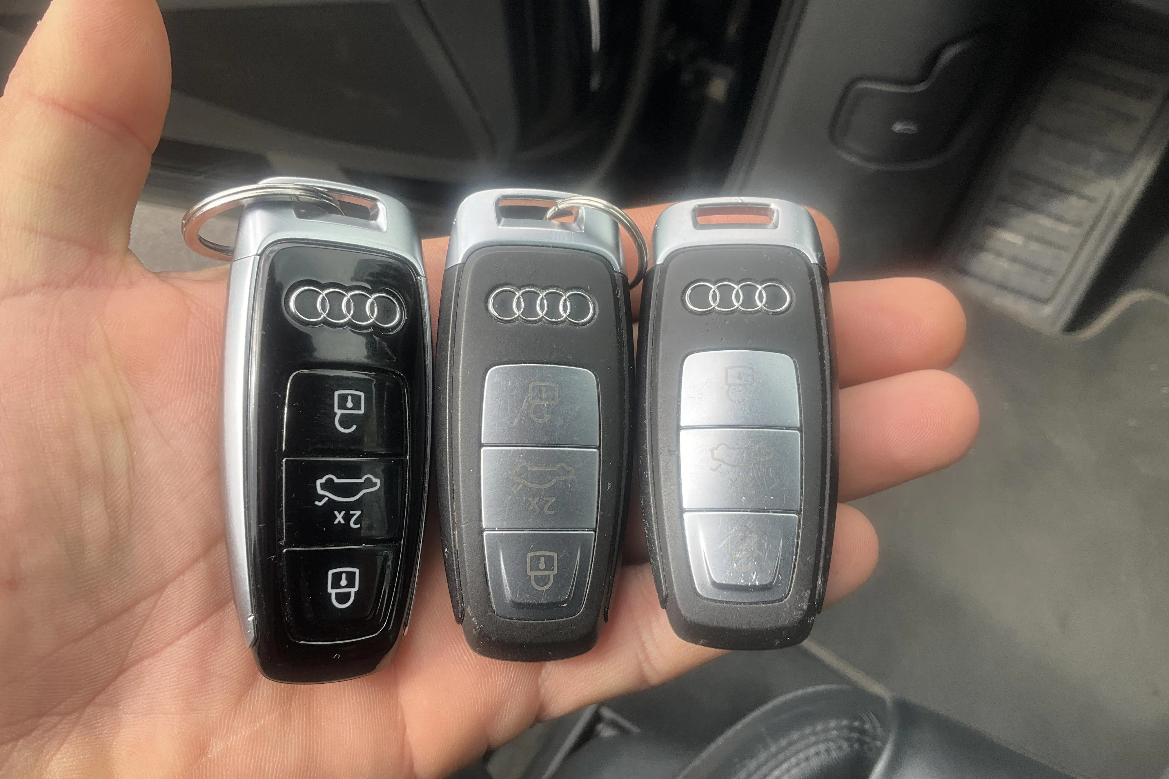 Presentationsfoto 16 av 16: Audi e-tron 50 quattro 71kWh (288hk) - 11 282 mil - Automat - svart - 2020