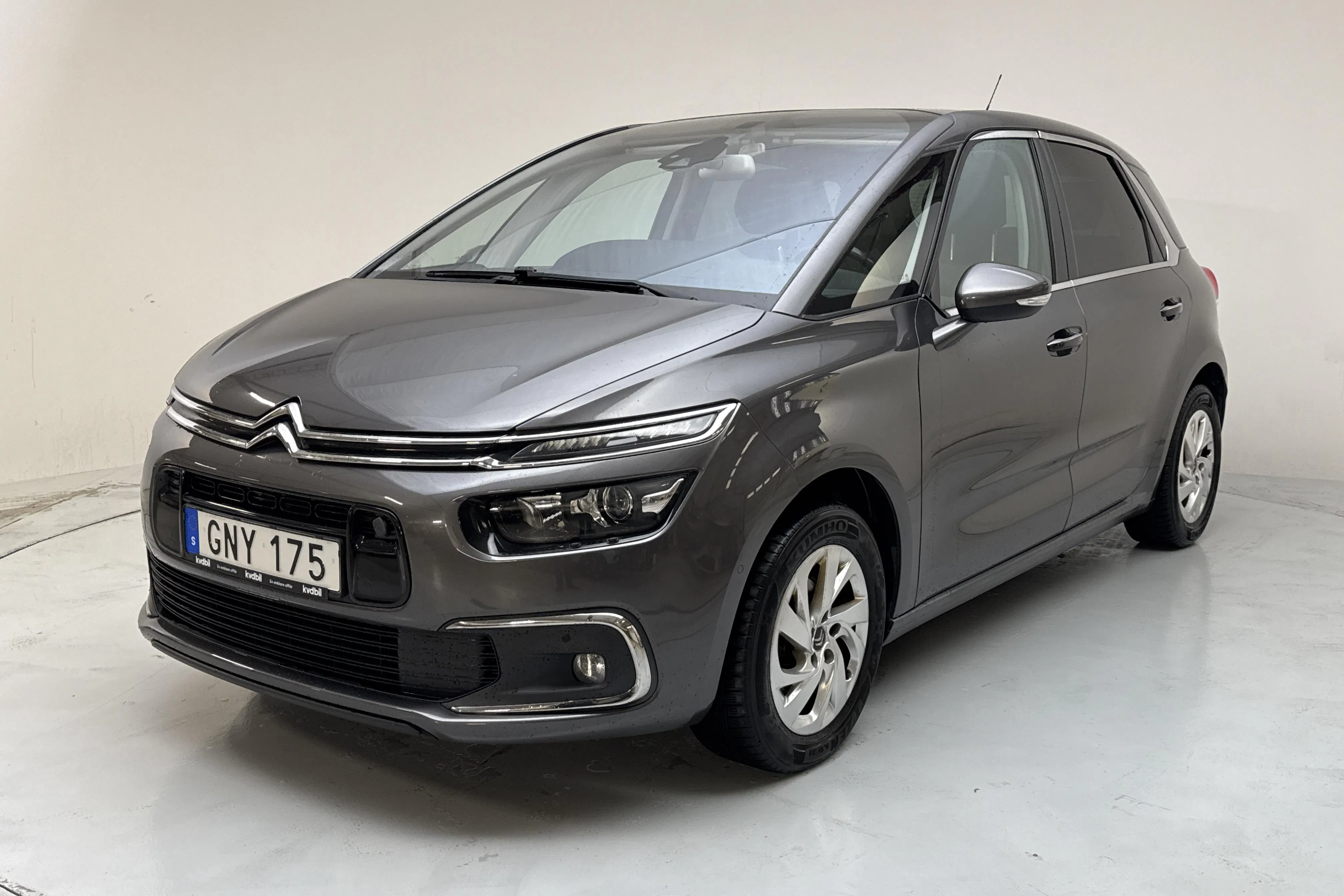 Presentation photo 1 of 14: Citroën C4 Picasso BlueHDi (120hk) - 40 790 km - Automatic - gray - 2017