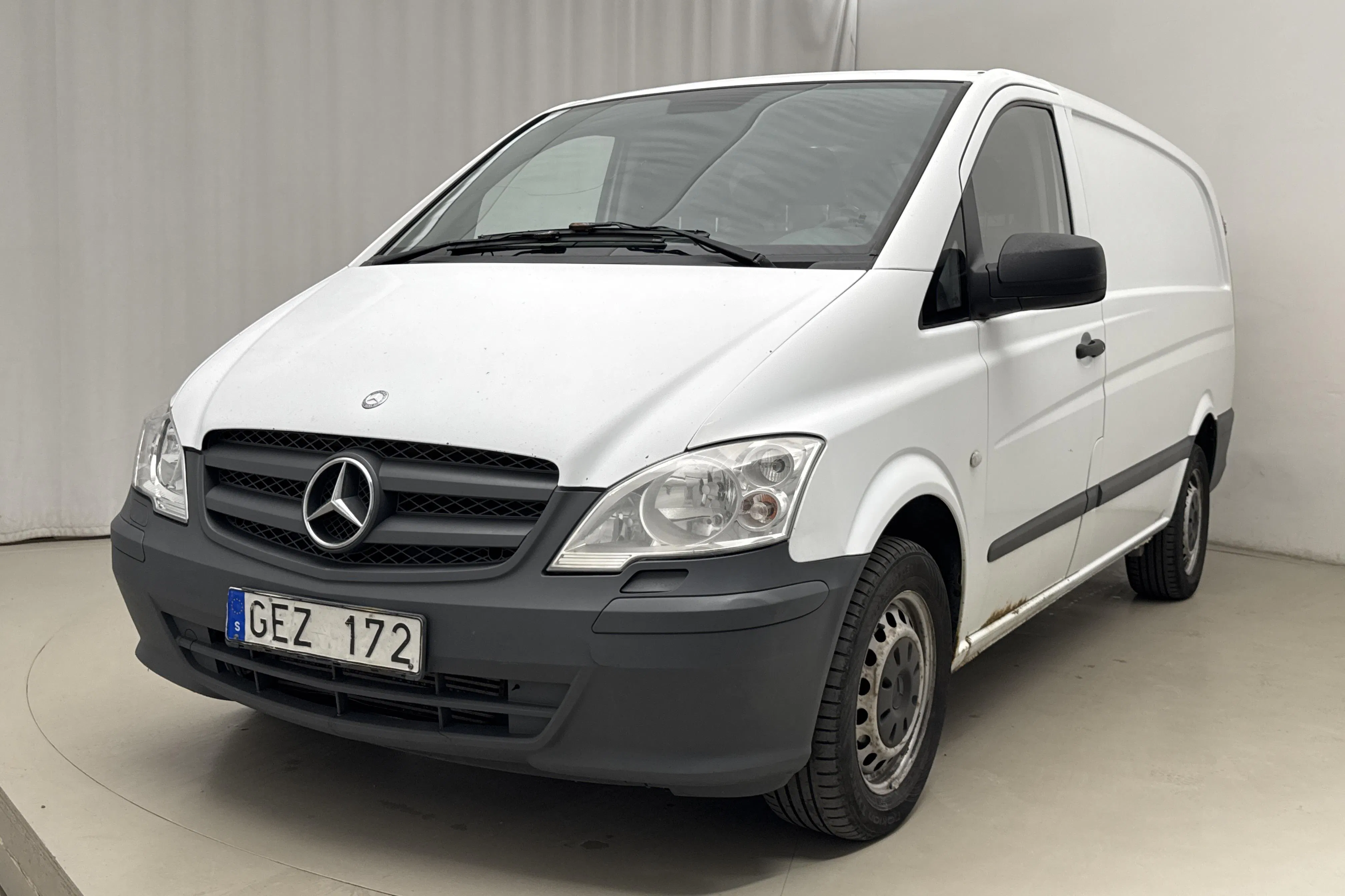 Presentationsfoto 1 av 15: Mercedes Vito 113 CDI W639 (136hk) - 18 813 mil - Automat - vit - 2011