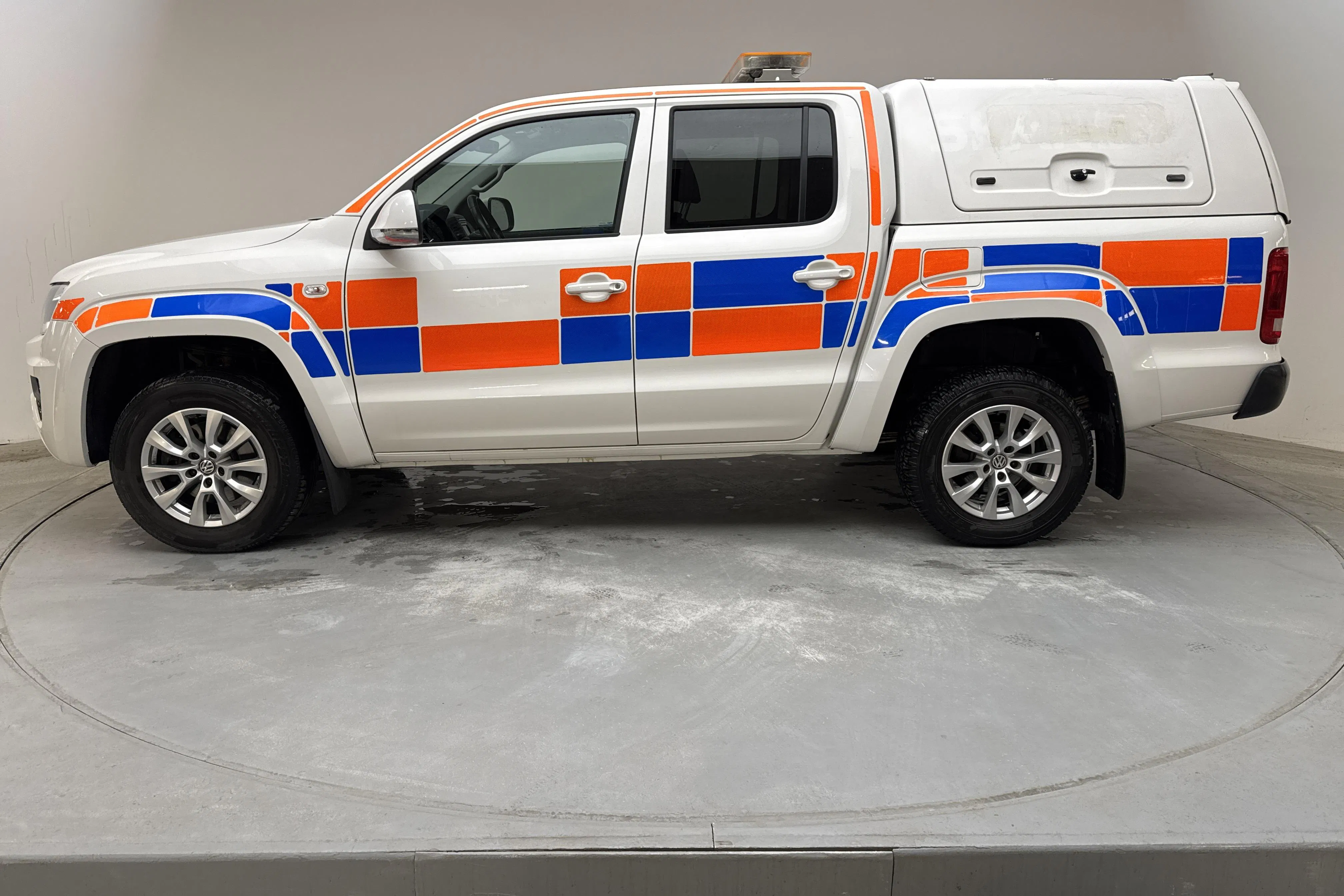 Presentationsfoto 2 av 13: VW Amarok 3.0 TDI 4motion (204hk) - 4 820 mil - Manuell - vit - 2018