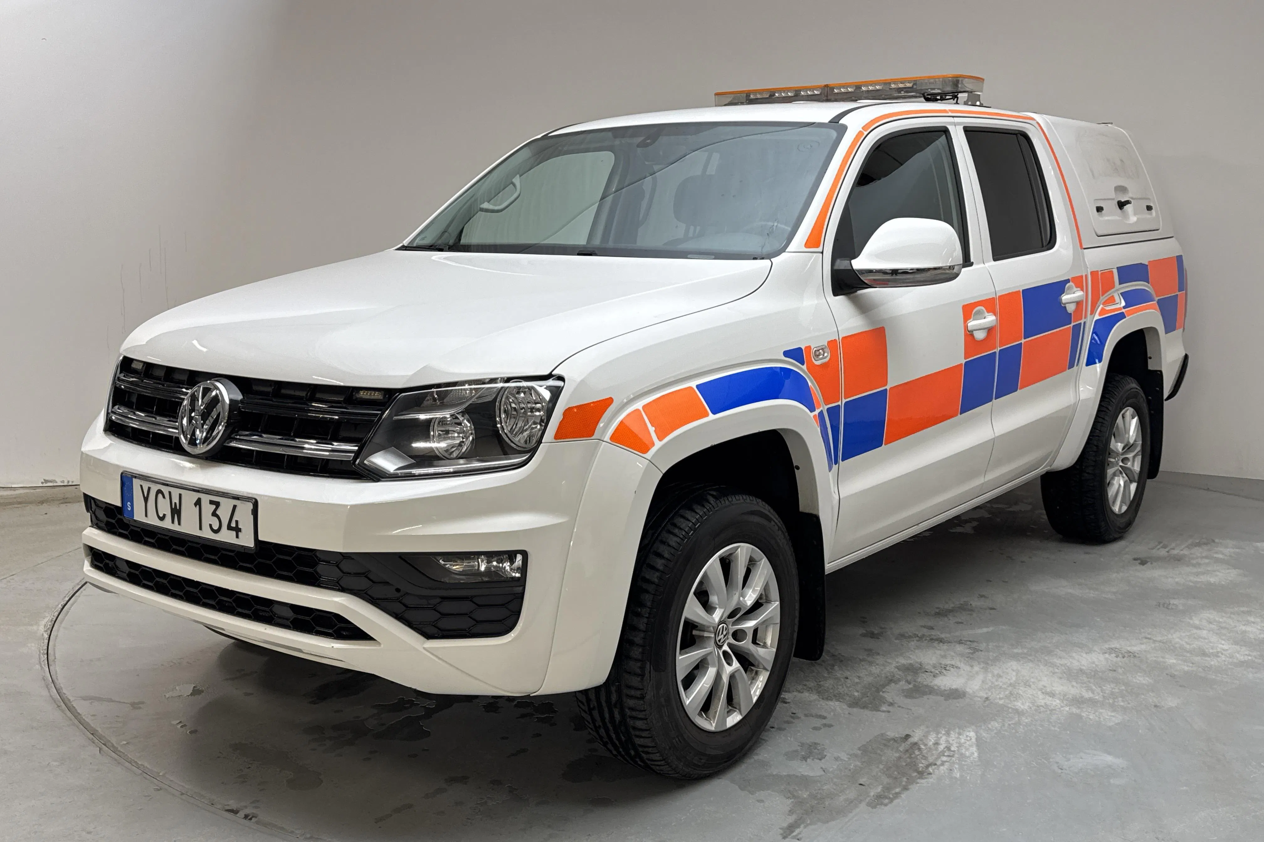 Presentationsfoto 1 av 13: VW Amarok 3.0 TDI 4motion (204hk) - 4 820 mil - Manuell - vit - 2018