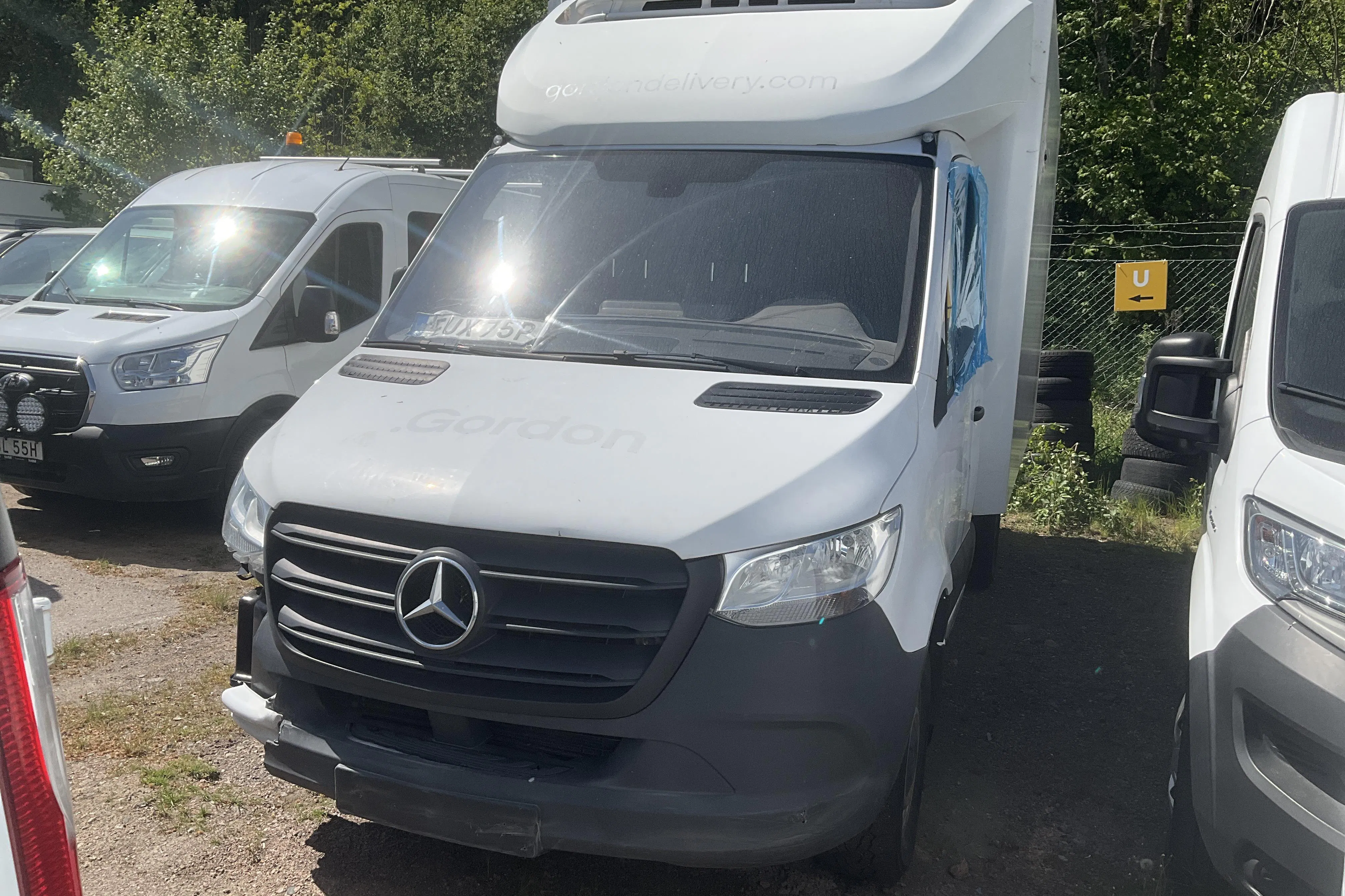 Presentation photo 1 of 6: Mercedes Sprinter 315 CDI Chassi RWD (150hk) - 312 990 km - Automatic - white - 2022