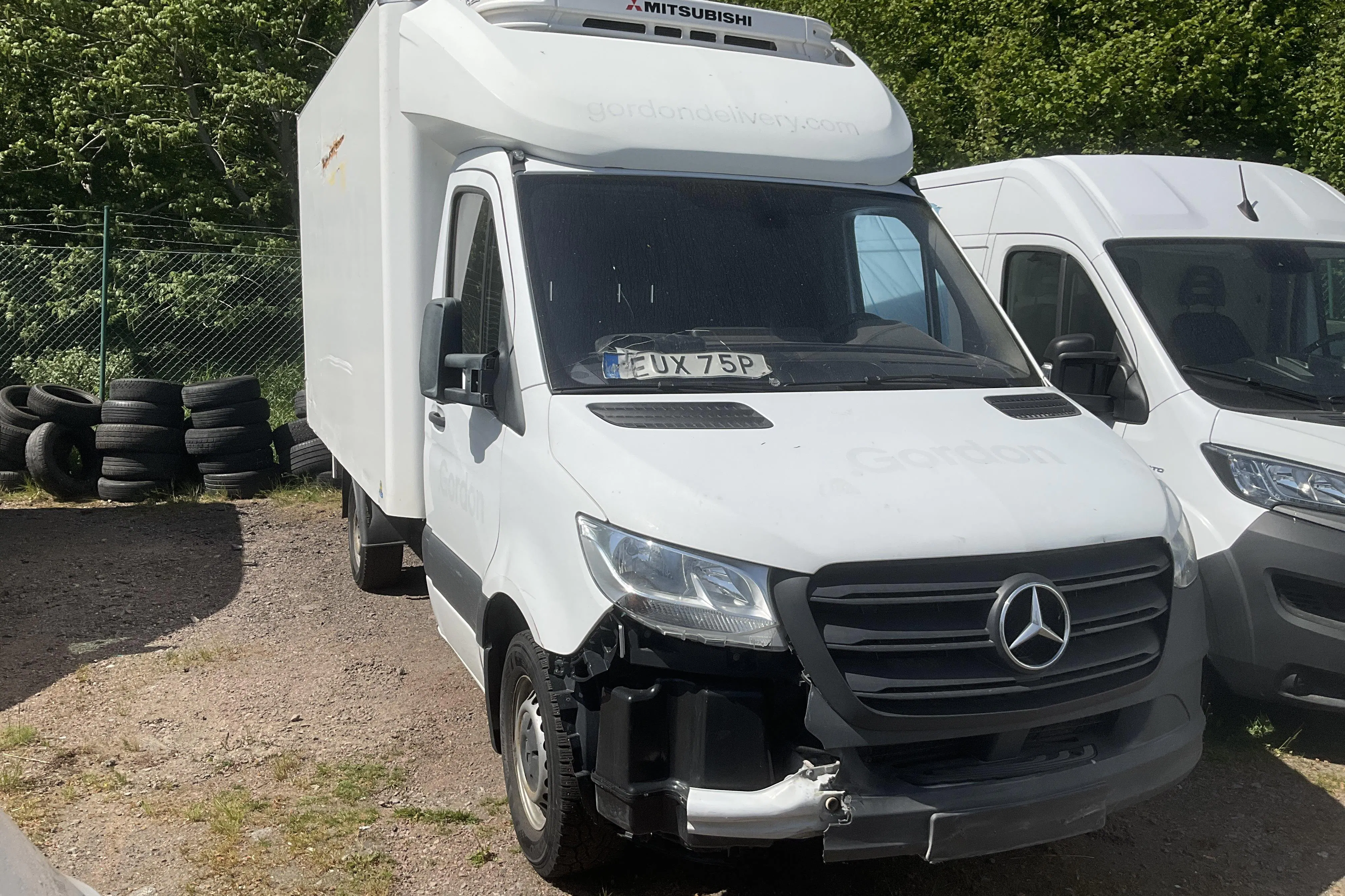 Presentation photo 2 of 6: Mercedes Sprinter 315 CDI Chassi RWD (150hk) - 312 990 km - Automatic - white - 2022