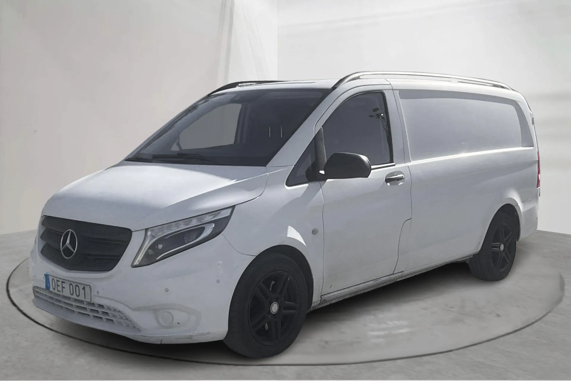 Presentationsfoto 1 av 14: Mercedes Vito 119 BlueTEC W640 (190hk) - 28 237 mil - Automat - vit - 2016