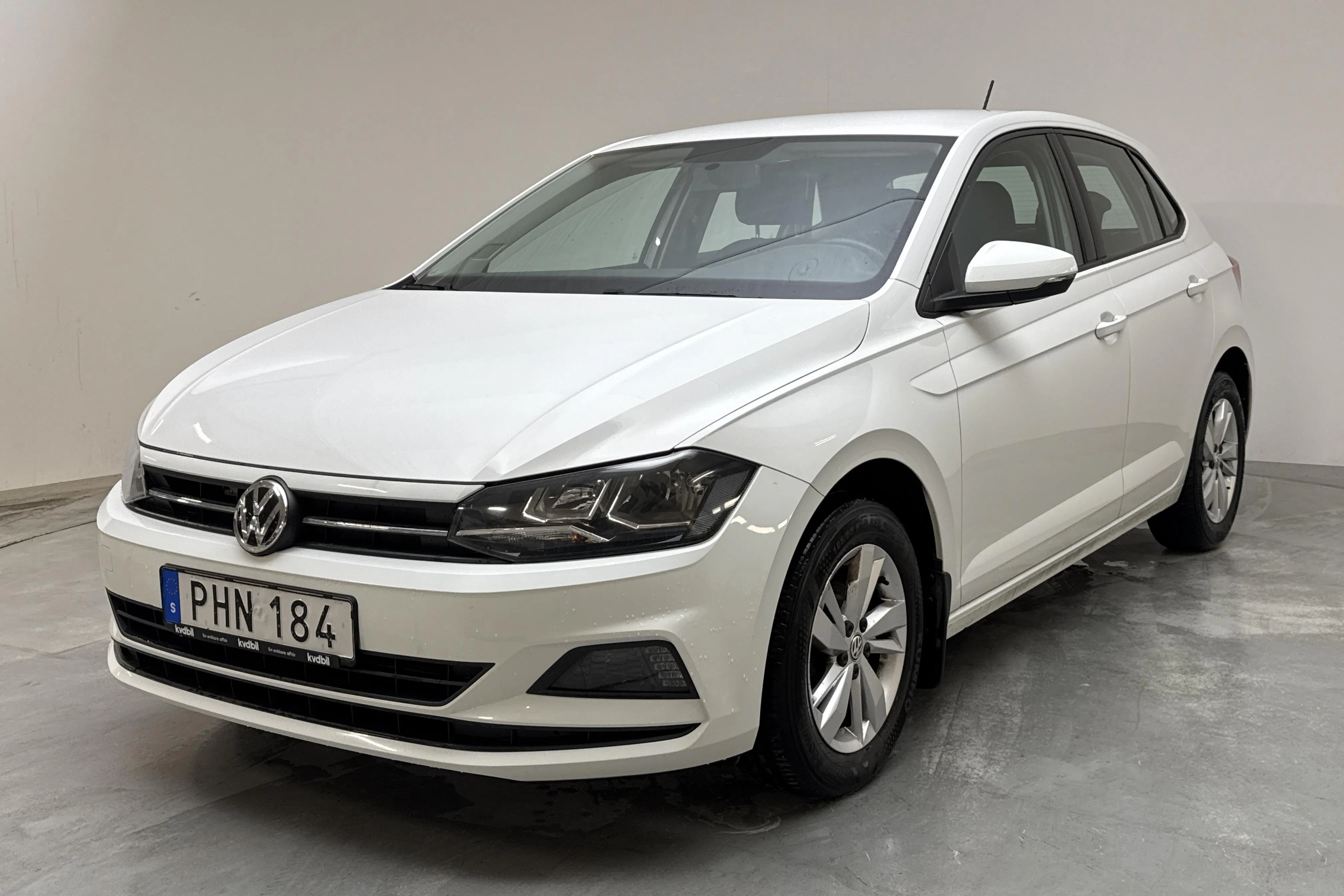 Presentation photo 1 of 12: VW Polo 1.0 TSI 5dr (95hk) - 118 510 km - Manual - white - 2019