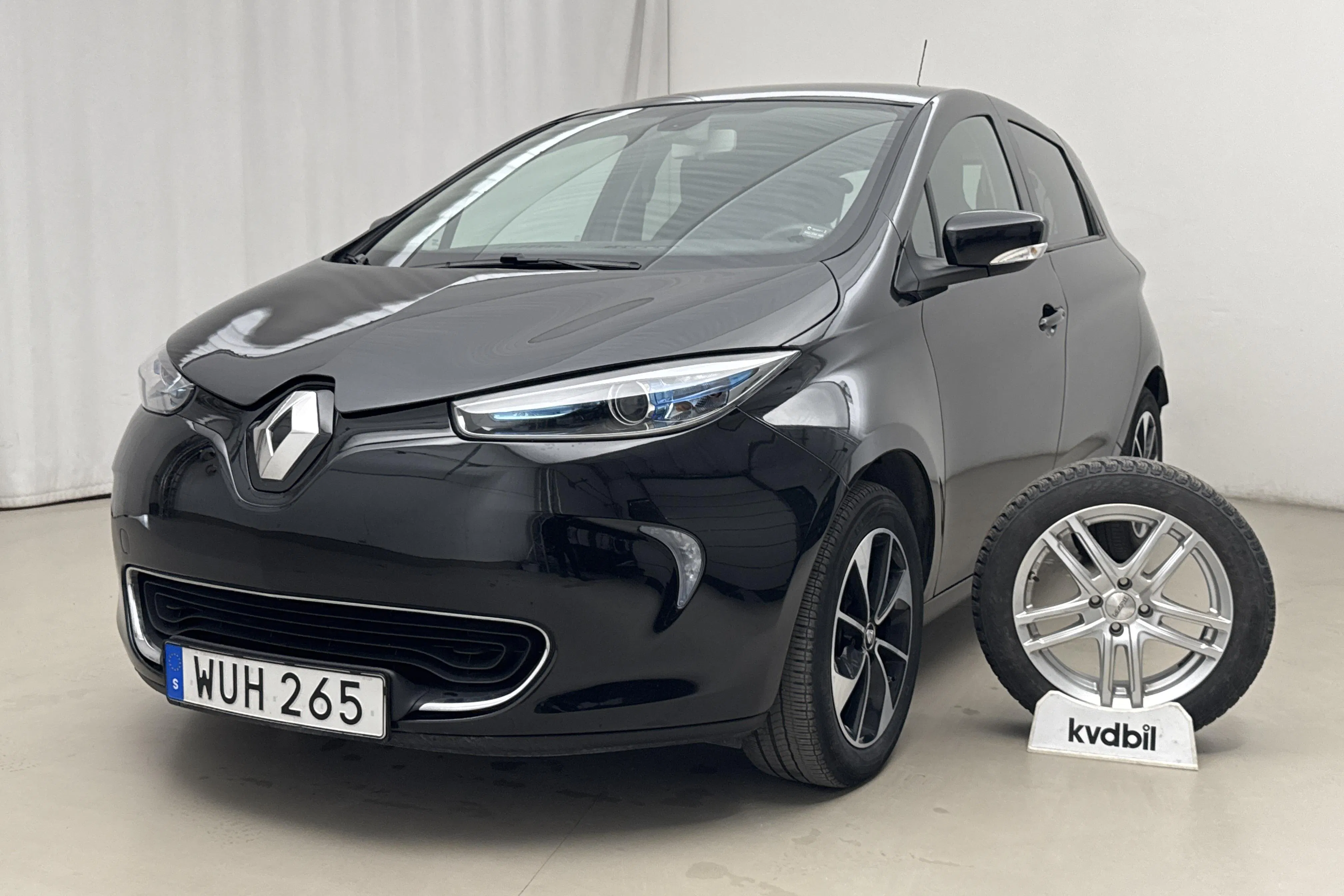 Presentation photo 1 of 23: Renault Zoe 41kWh R110 (108hk) - 66 980 km - Automatic - black - 2019