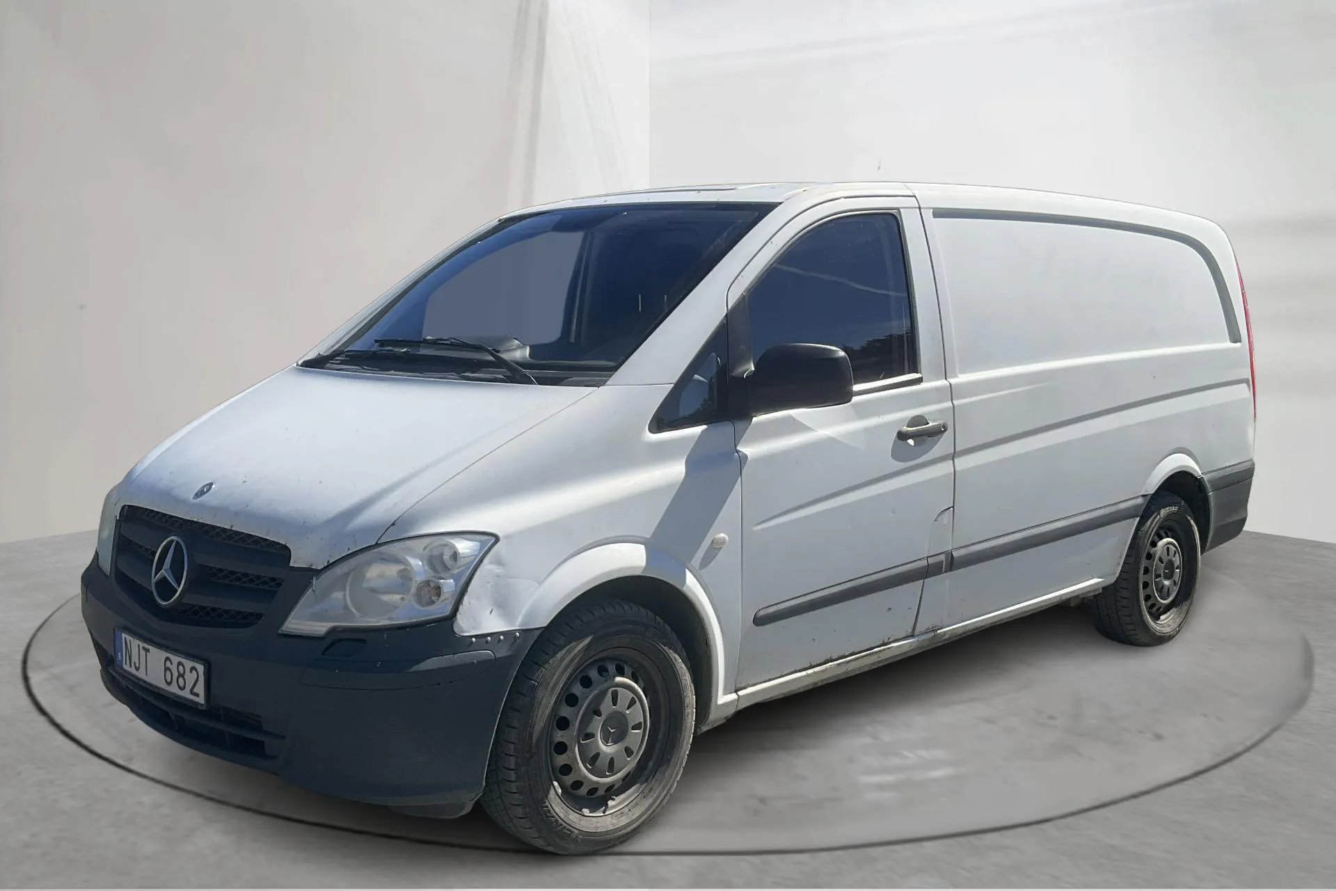 Presentationsfoto 1 av 12: Mercedes Vito 113 CDI W639 (136hk) - 25 767 mil - Automat - vit - 2013