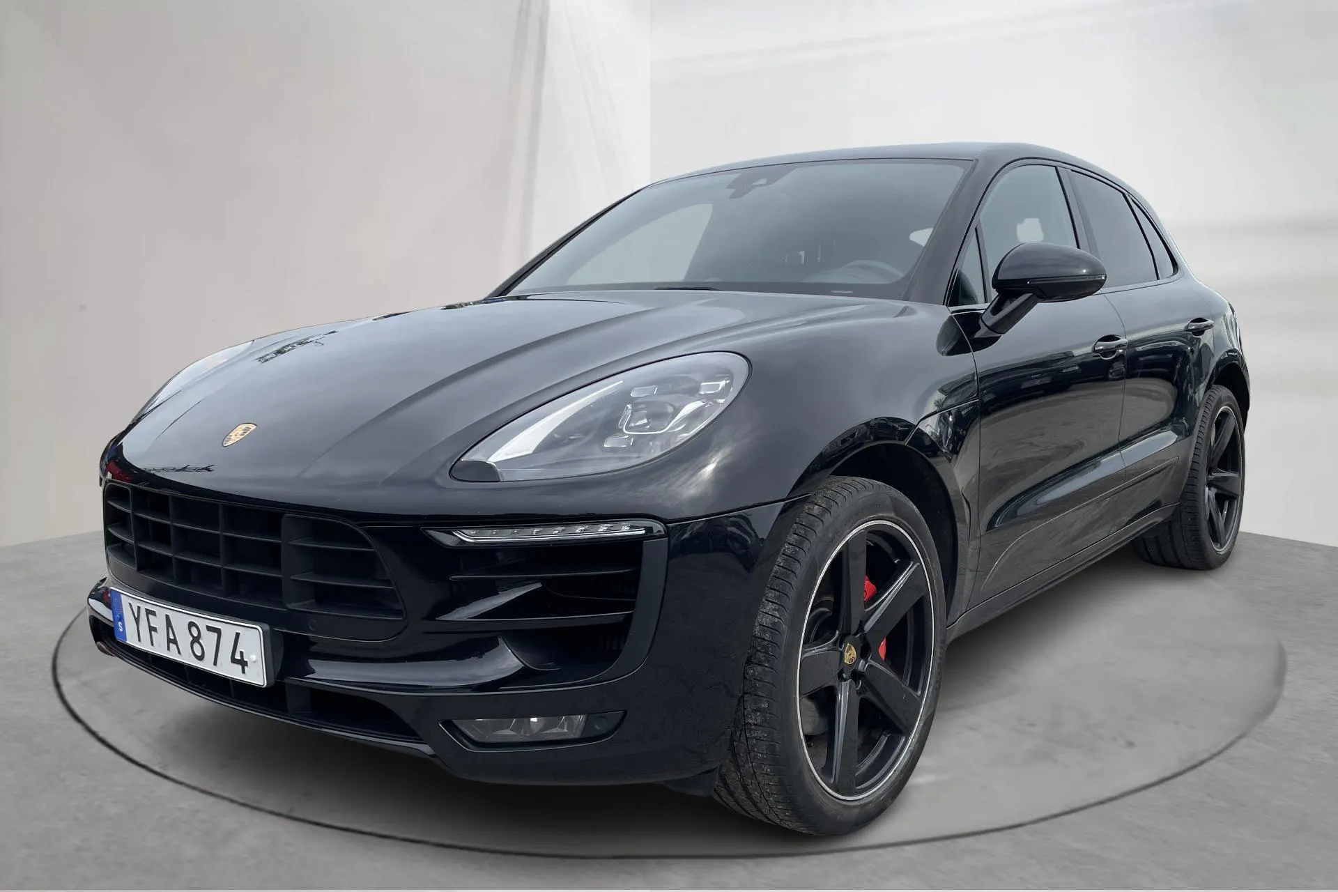 Presentation photo 1 of 23: Porsche Macan 3.0 GTS (360hk) - 123 390 km - Automatic - black - 2017
