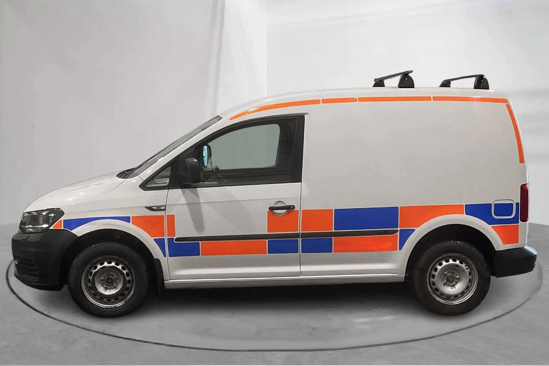Presentation photo 2 of 12: VW Caddy 2.0 TDI Skåp (102hk) - 46 640 km - Manual - white - 2016