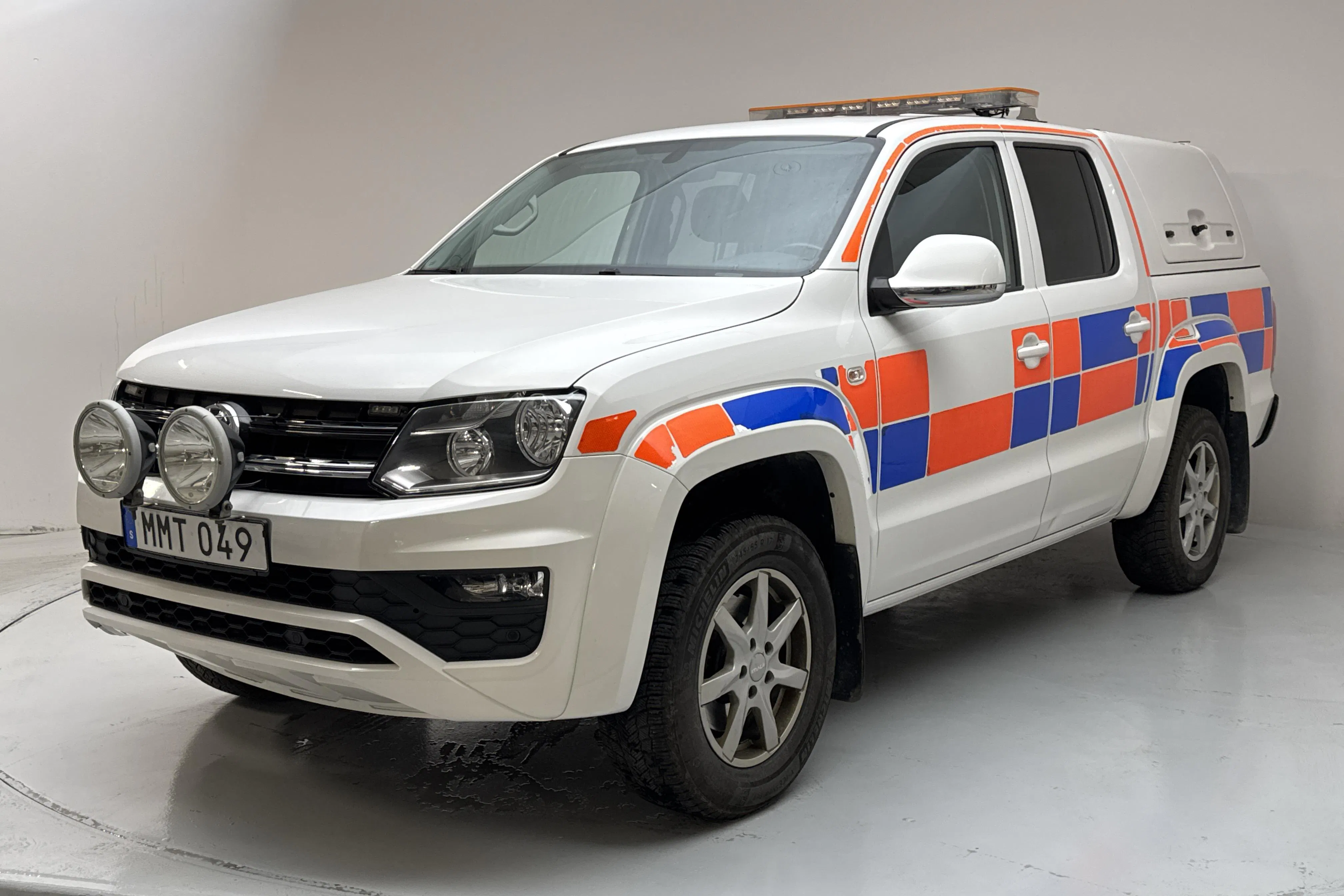 Presentationsfoto 1 av 14: VW Amarok 3.0 TDI 4motion (204hk) - 15 922 mil - Automat - vit - 2017