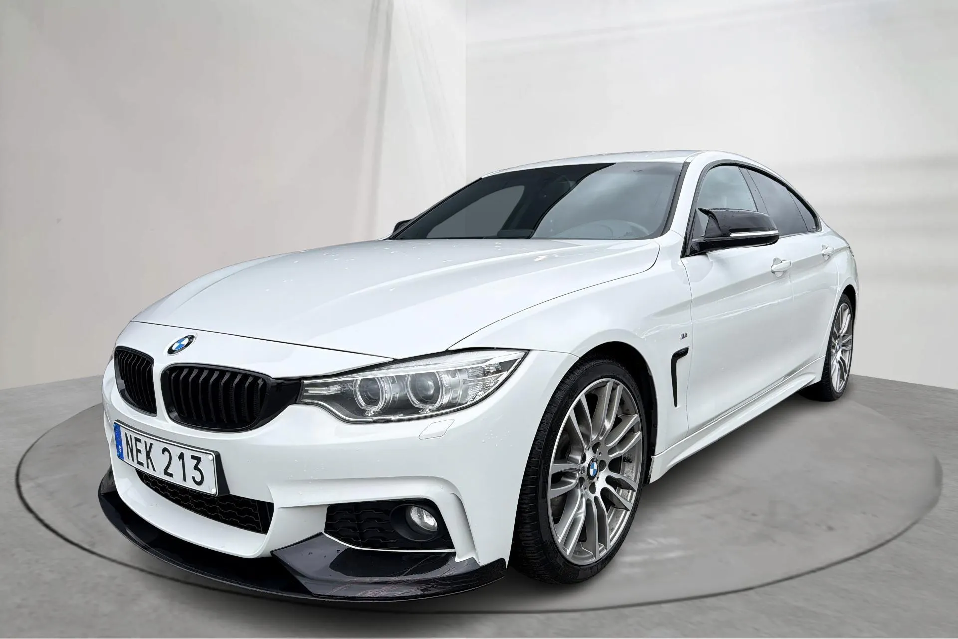 Presentationsfoto 1 av 13: BMW 430i Gran Coupé, F36 (252hk) - 14 367 mil - Automat - vit - 2016