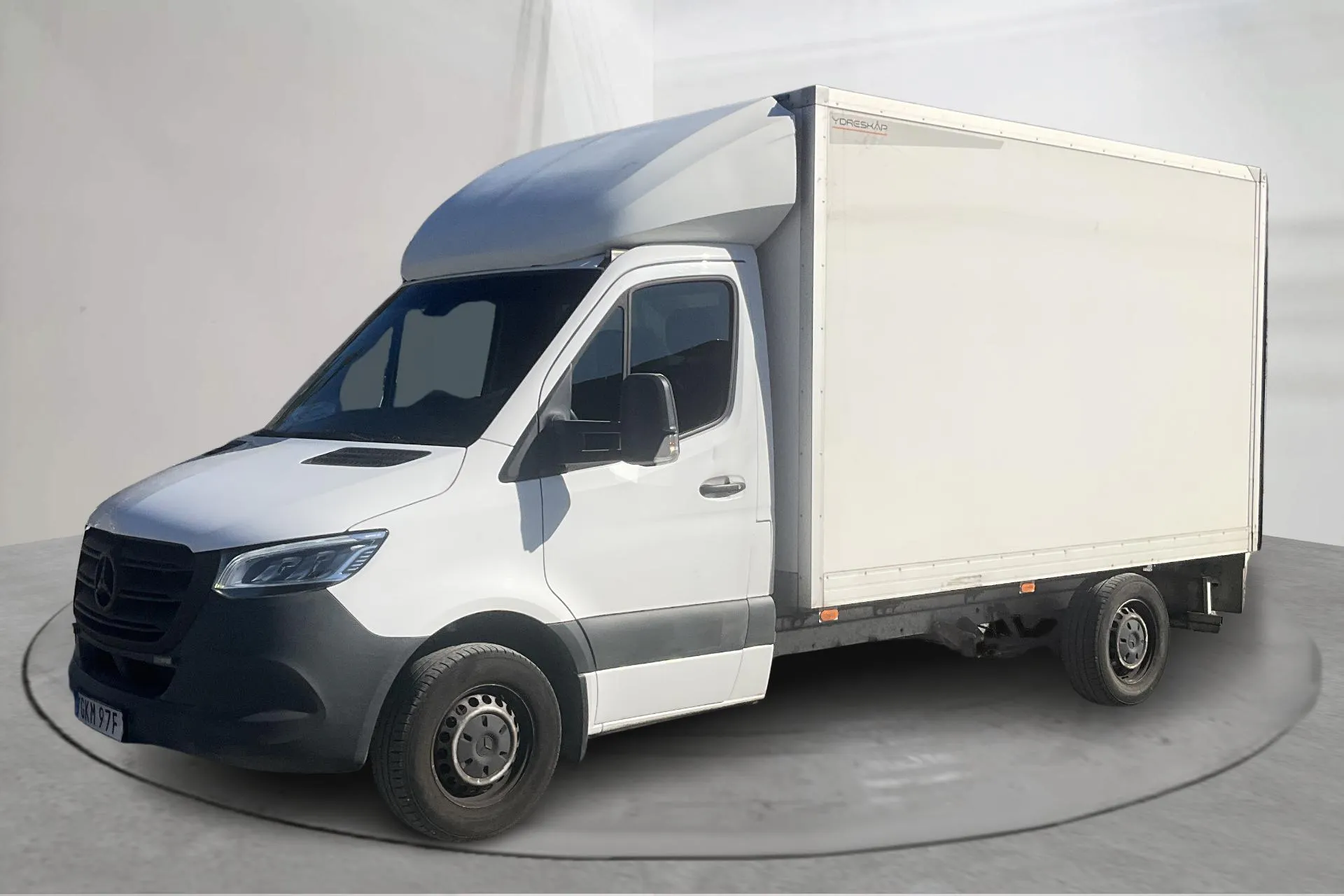 Presentation photo 1 of 13: Mercedes Sprinter 317 CDI RWD Volymskåp  (170hk) - 170 700 km - Automatic - white - 2022