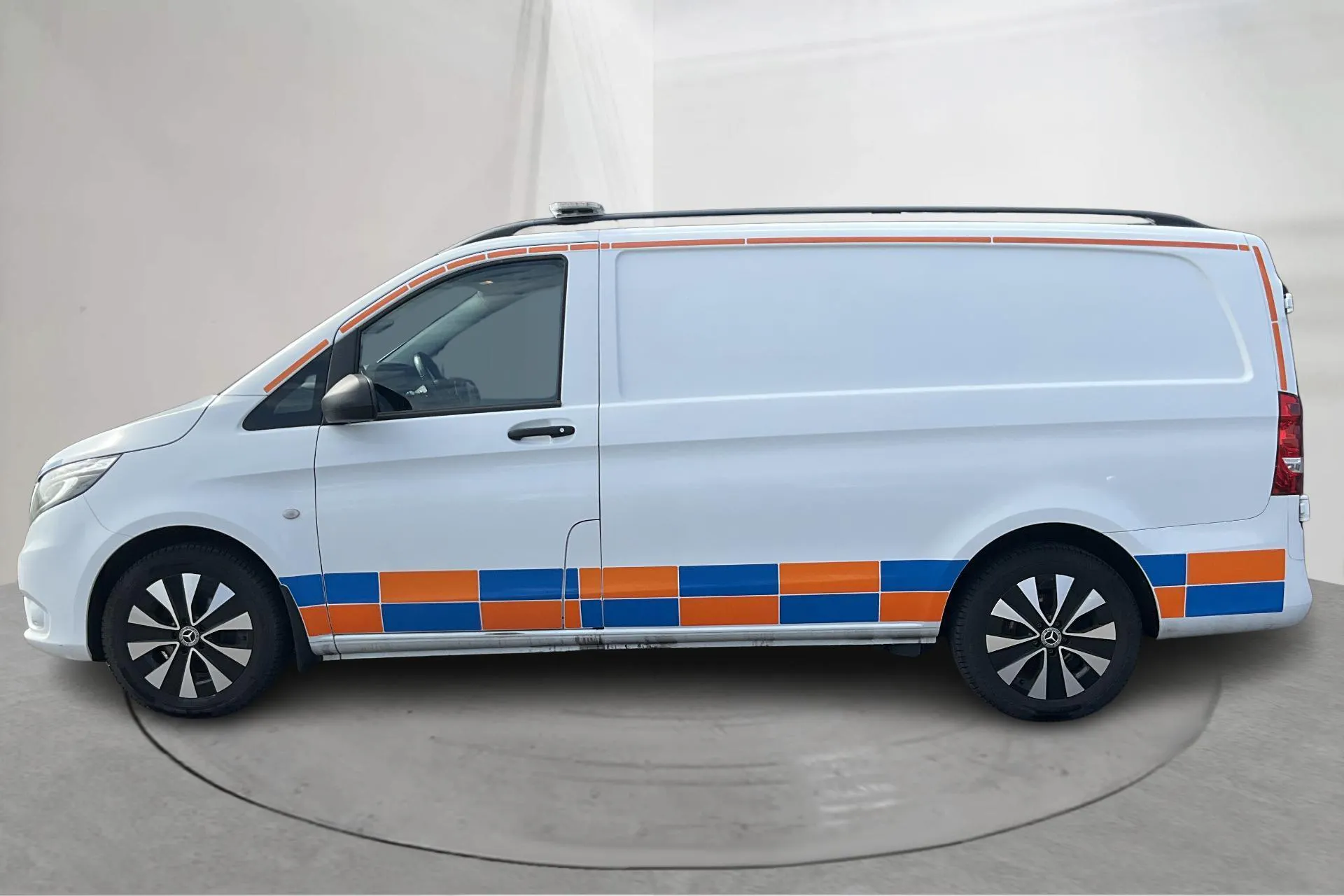 Presentationsfoto 2 av 18: Mercedes Vito 116 CDI W640 (163hk) - 14 843 mil - Automat - vit - 2022