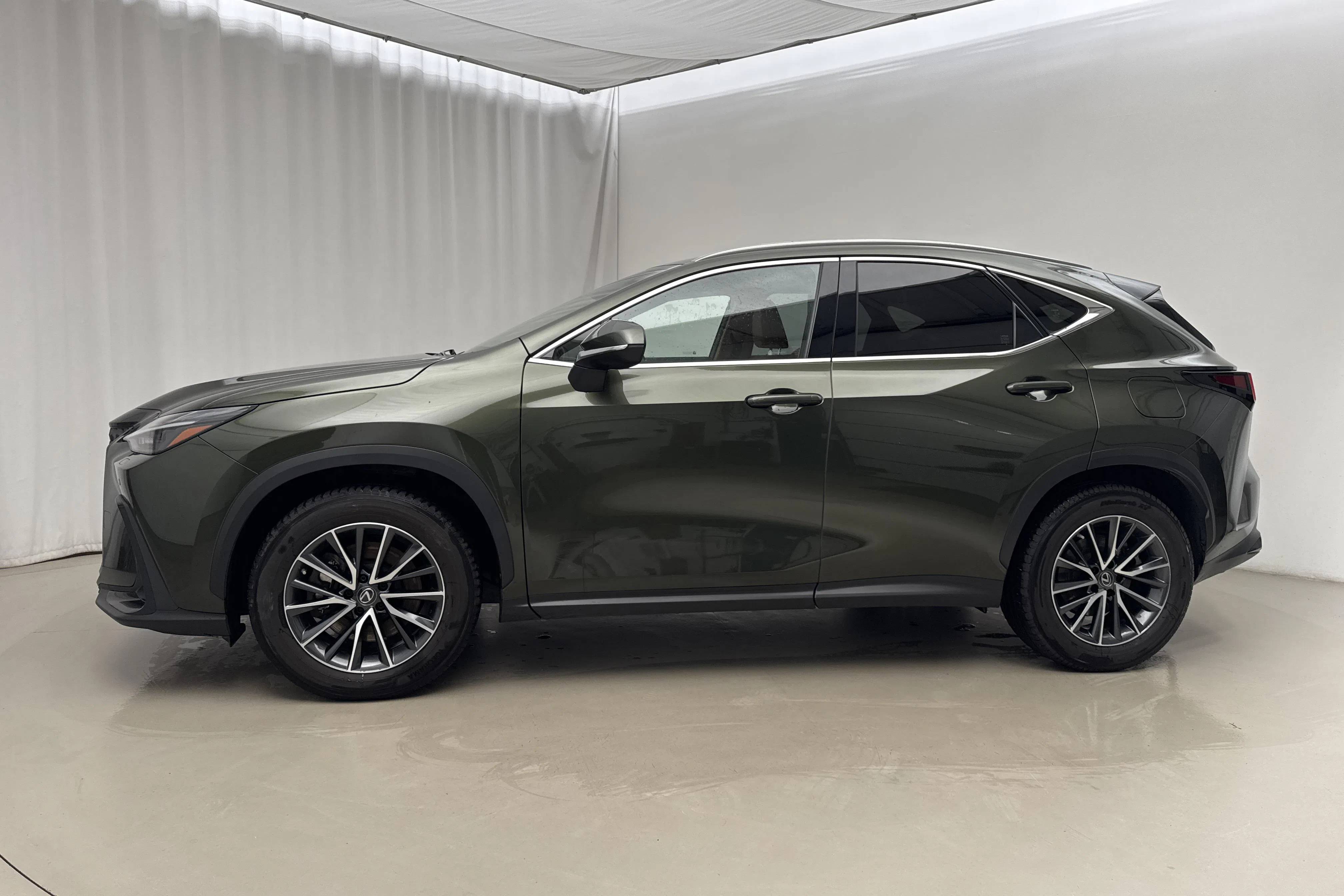Presentationsfoto 2 av 22: Lexus NX 450h+ AWD (309hk) - 5 999 mil - Automat - grön - 2023