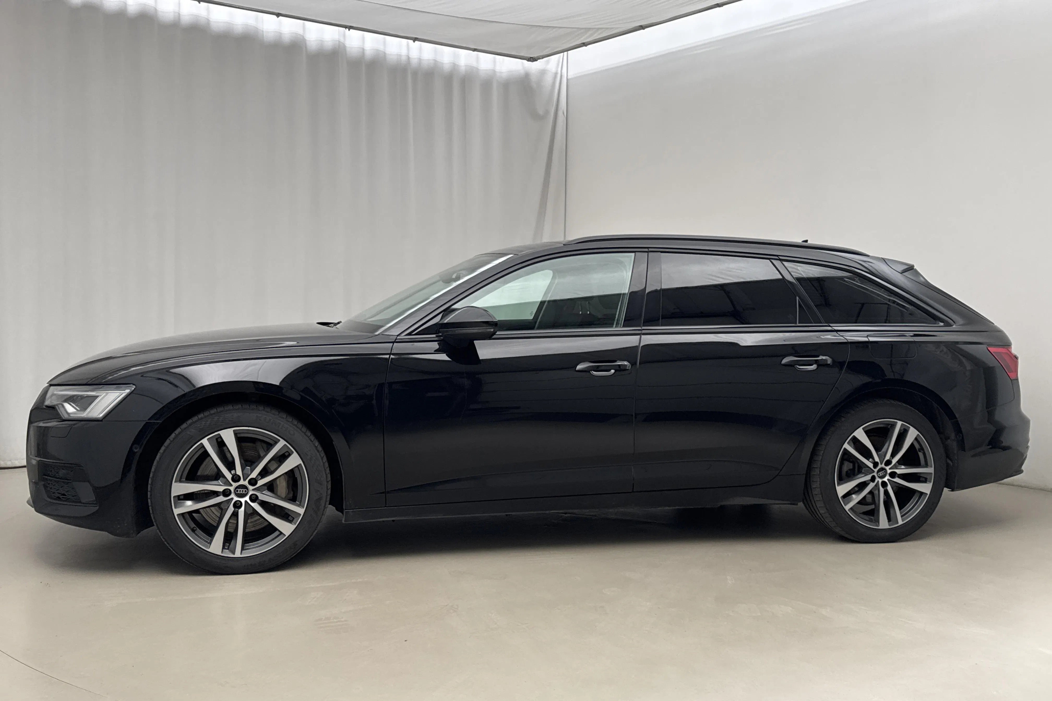 Presentation photo 2 of 22: Audi A6 Avant 50 TFSI e quattro (299hk) - 124 040 km - Automatic - black - 2024