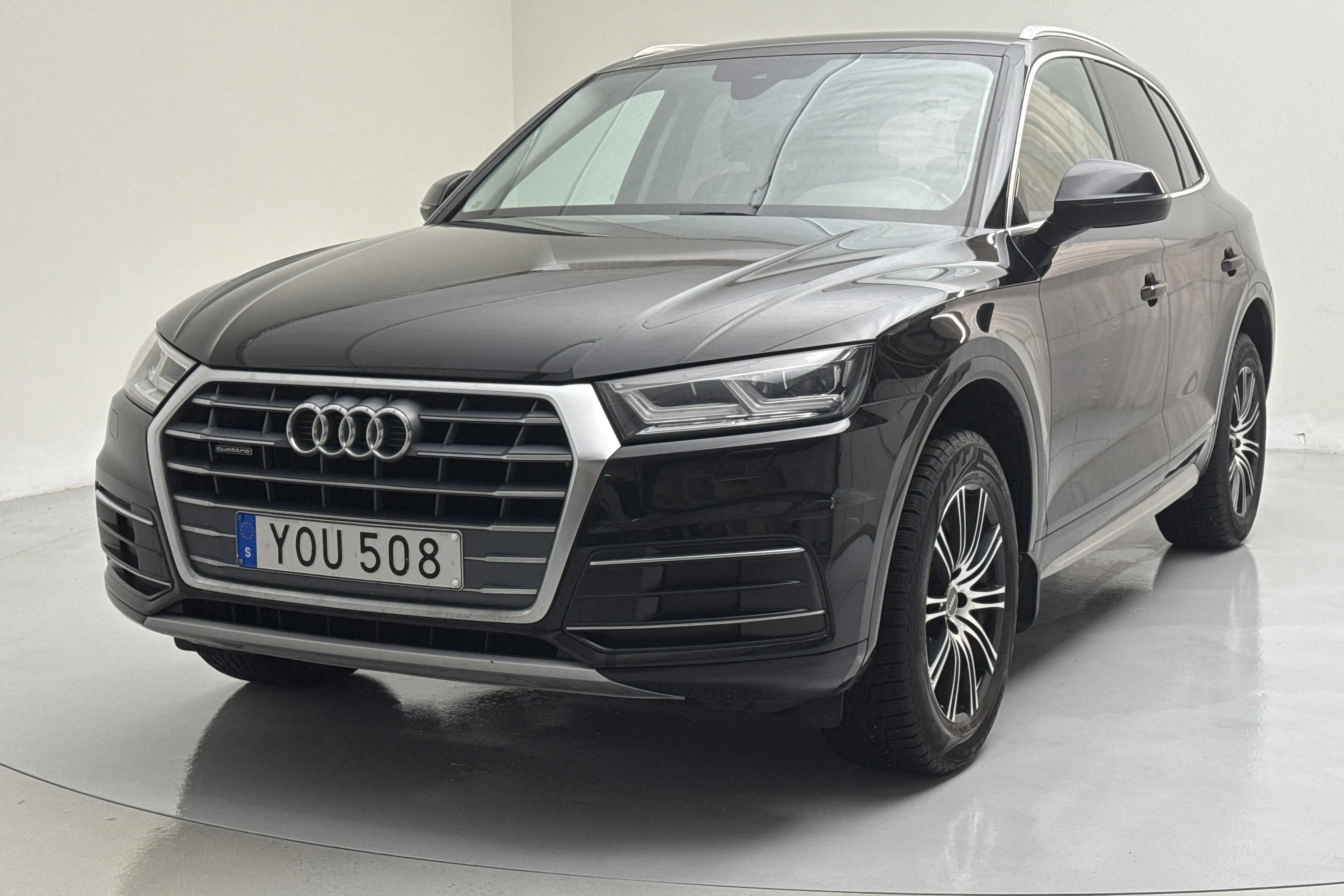 Presentation photo 1 of 12: Audi Q5 2.0 TDI quattro (190hk) - 108 880 km - Automatic - black - 2018